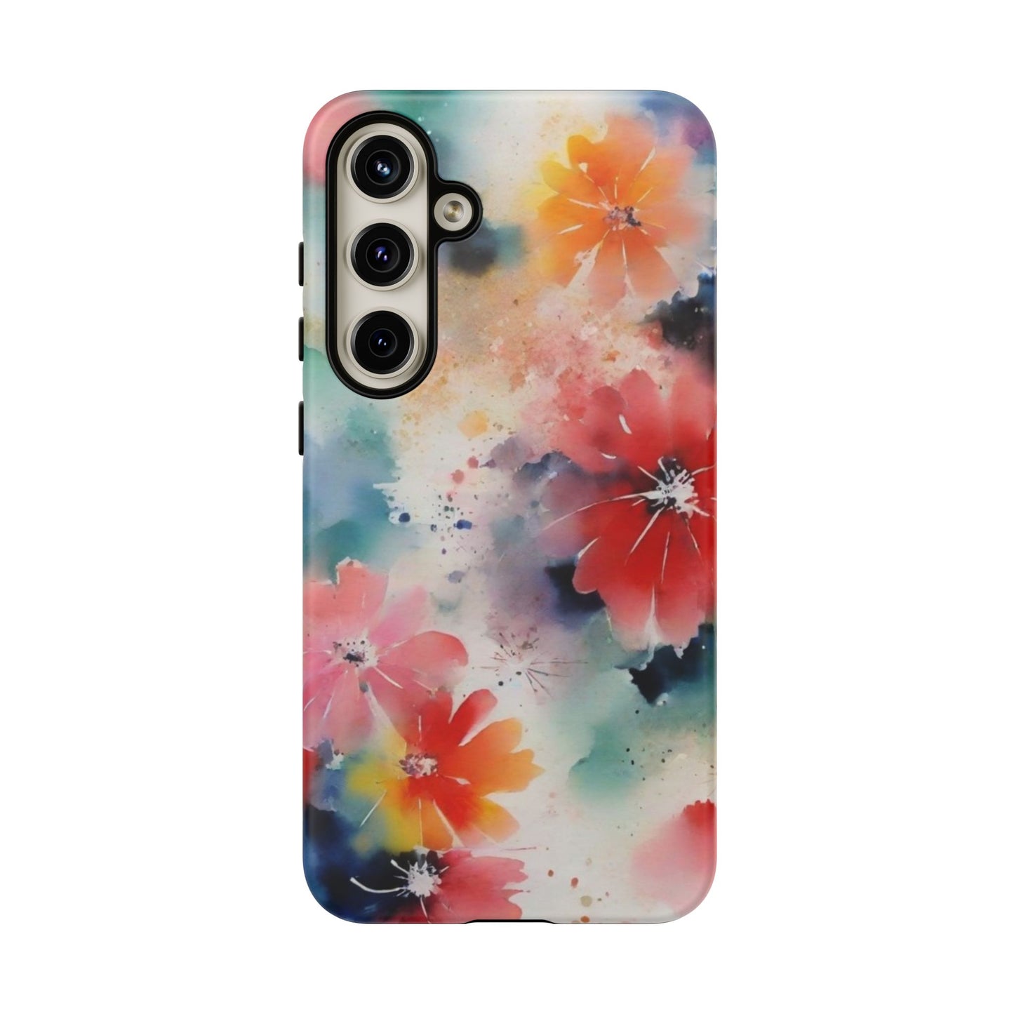 Tough Case Phone Case for Samsung Galaxy S25/S24 – Dual Layer, Matte/Glossy Finish, Wireless Charging Compatible