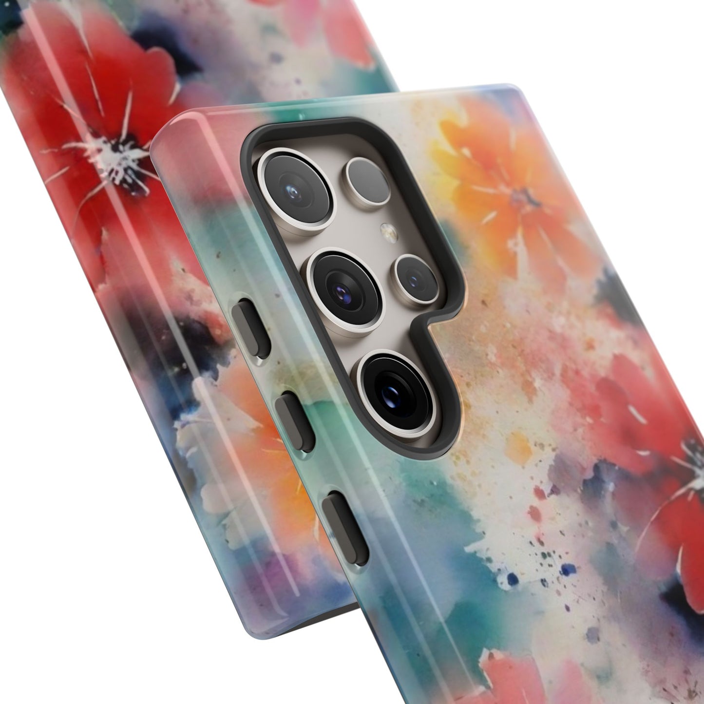 Tough Case Phone Case for Samsung Galaxy S25/S24 – Dual Layer, Matte/Glossy Finish, Wireless Charging Compatible