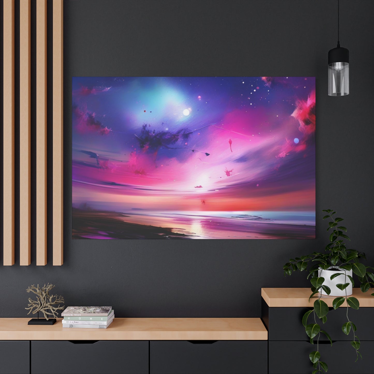 Abstract Art Canvas Print – Modern Wall Art, Digital Artwork, Matte Canvas, Ready to Hang, Home & Office Décor, Modern Wall Décor
