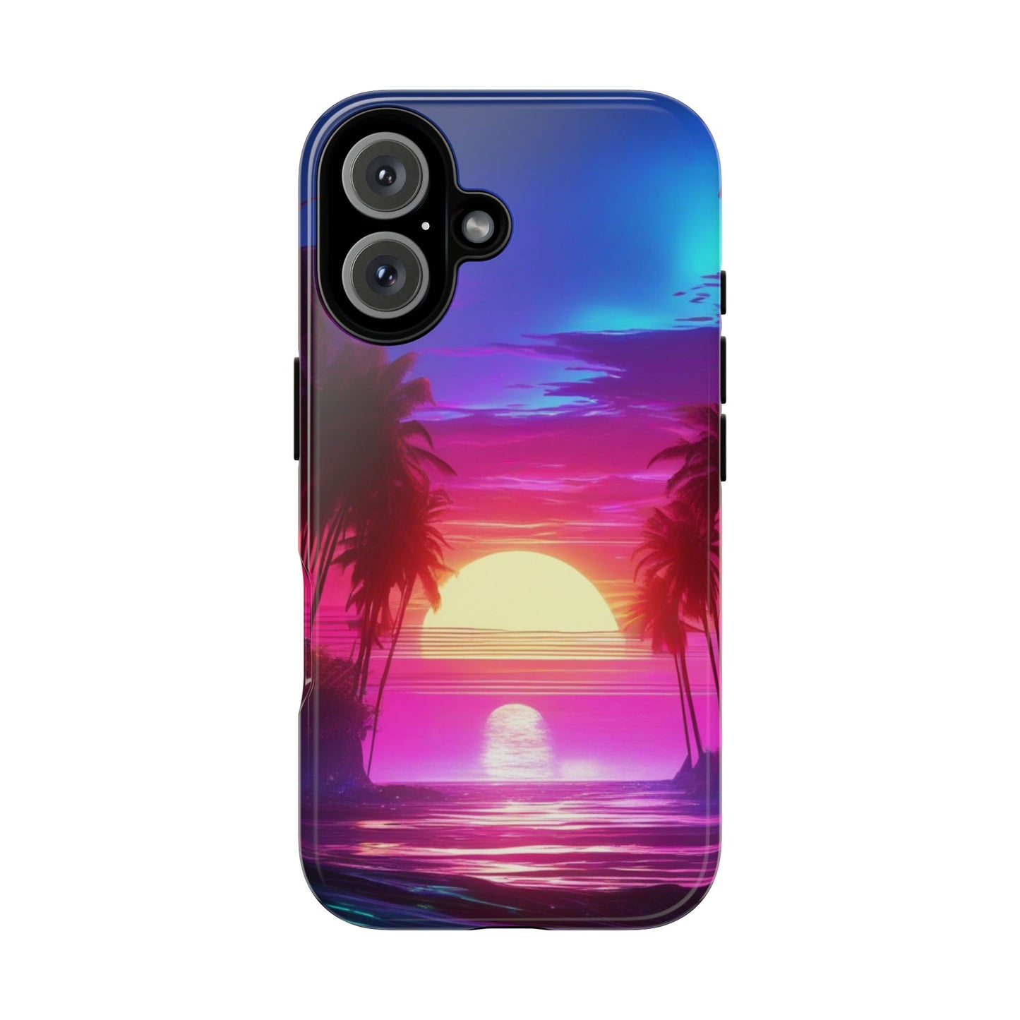 iPhone Tough Case Phone Case for iPhone 14\15\16 – Dual Layer, Matte/Glossy Finish, Wireless Charging Compatible