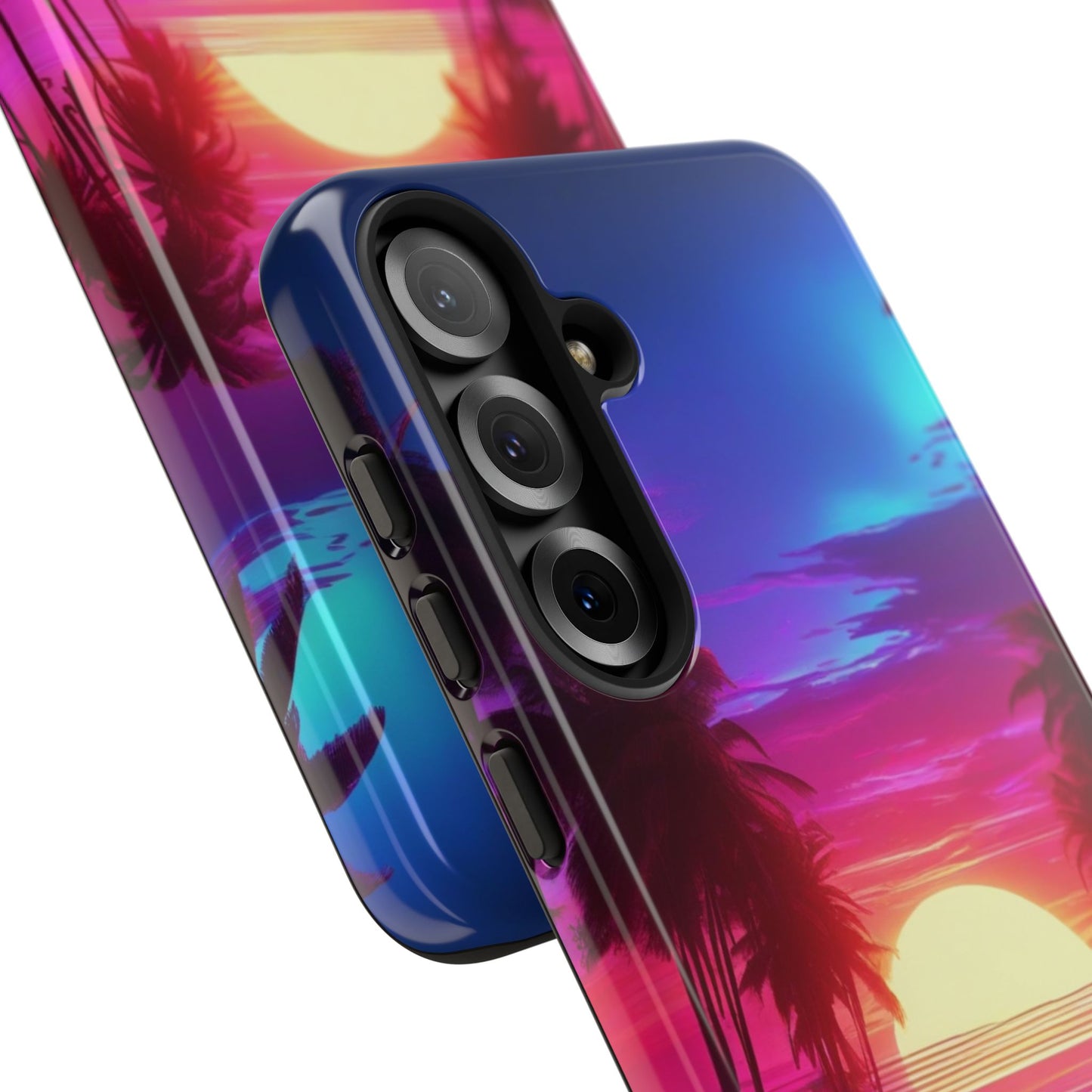 Tough Case Phone Case for Samsung Galaxy S25/S24 – Dual Layer, Matte/Glossy Finish, Wireless Charging Compatible