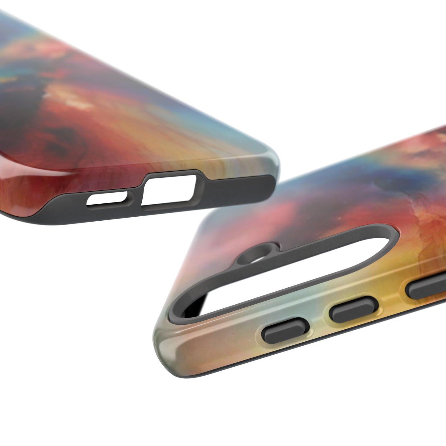 iPhone Tough Cases Phone Cases for iPhone 14\15\16, Samsung Galaxy S25/S24 – Dual Layer, Matte/Glossy Finish, Wireless Charging Compatible