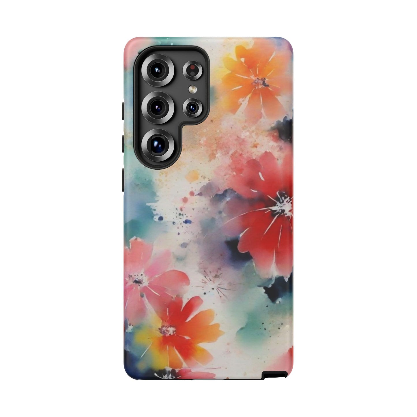 Tough Case Phone Case for Samsung Galaxy S25/S24 – Dual Layer, Matte/Glossy Finish, Wireless Charging Compatible