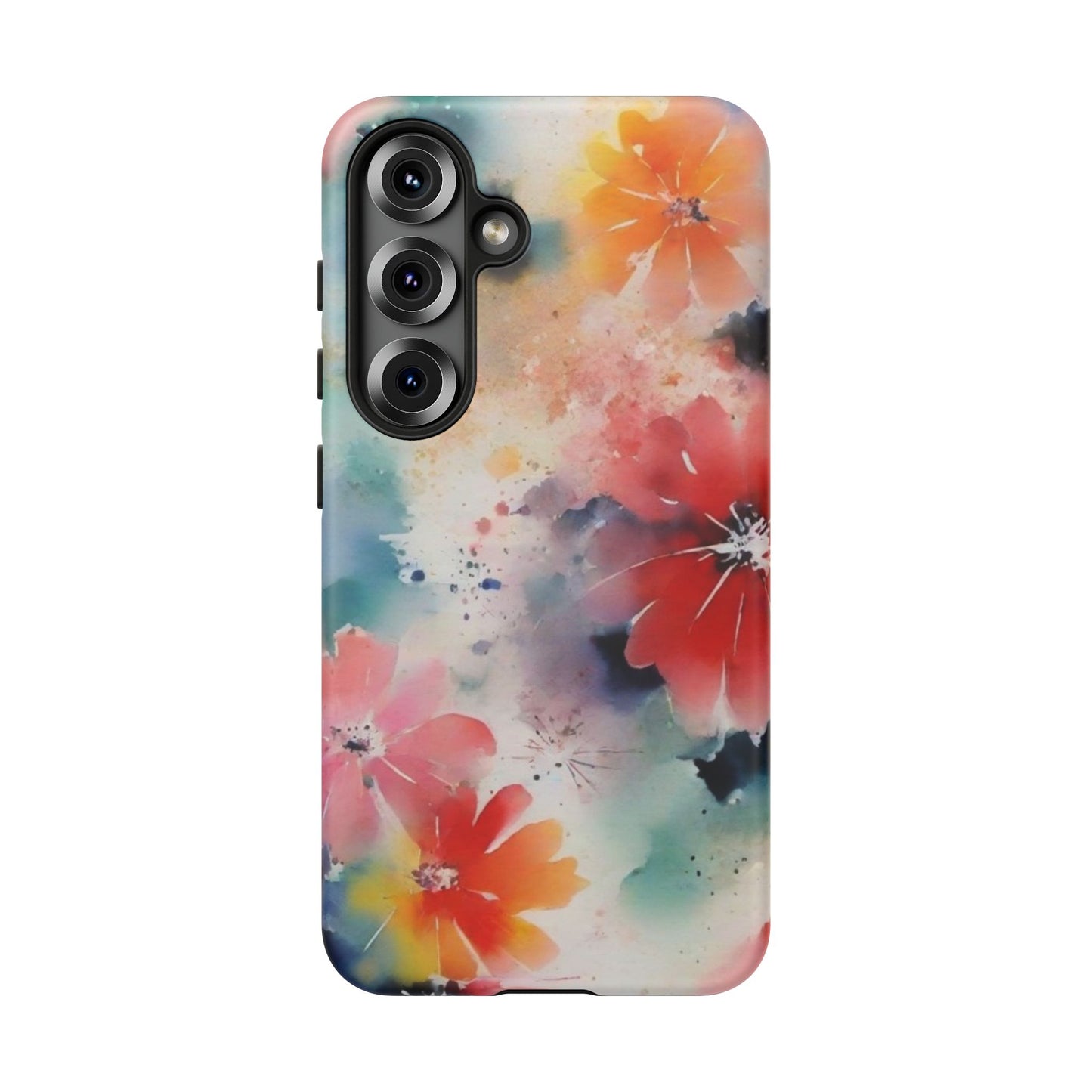 Tough Case Phone Case for Samsung Galaxy S25/S24 – Dual Layer, Matte/Glossy Finish, Wireless Charging Compatible
