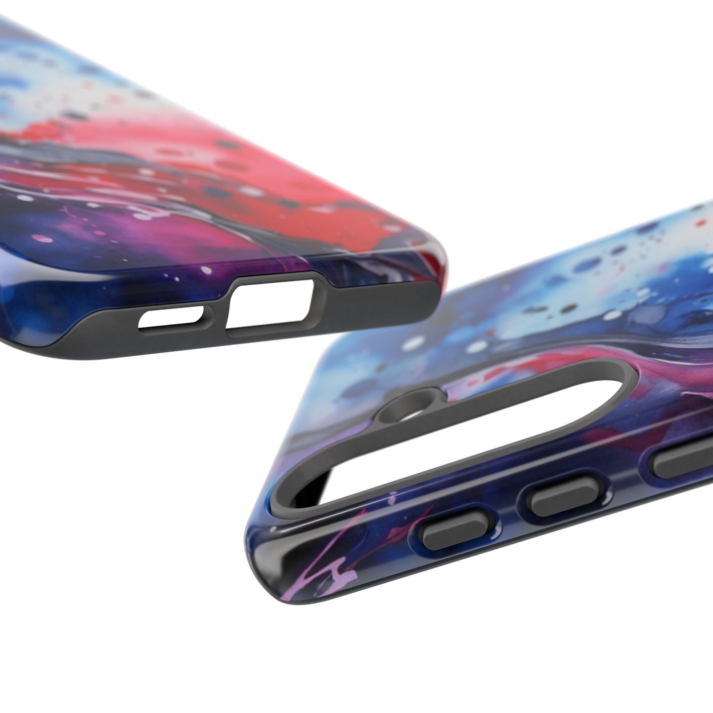 Galaxy Abstract Tough Phone case for Samsung Galaxy S25/S24/S23 – Vibrant Nebula Protective Cover