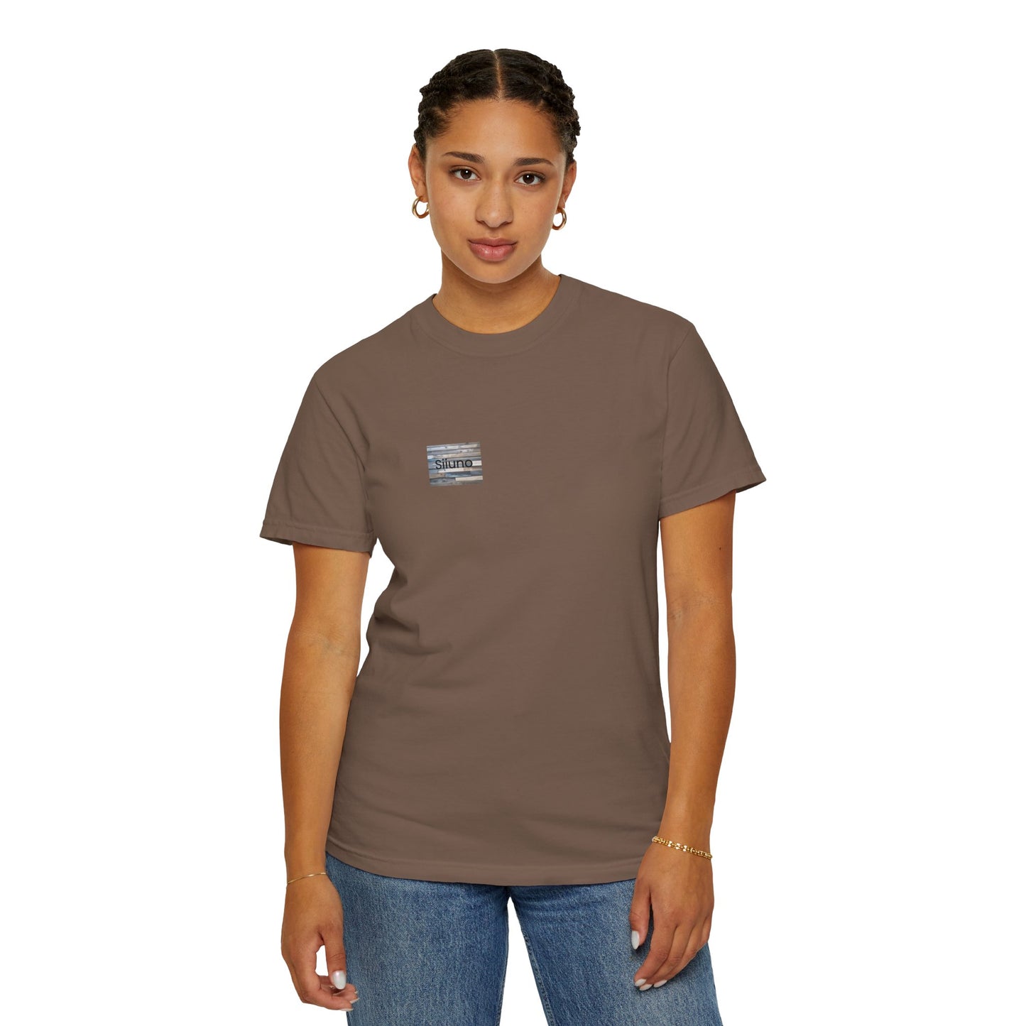 Garment-Dyed T-Shirt with Unique Design, Casual Tee, Vintage-Inspired Shirt, Everyday Wear, Stylish Summer Top
