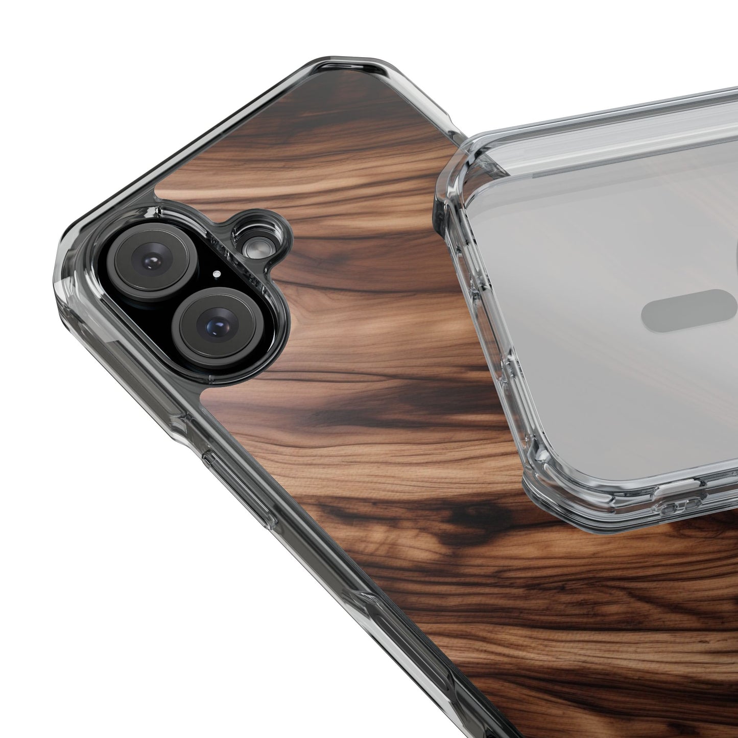 Magnetic Phone Case for iPhone 16/15/14 - Stylish Wood Texture, Durable Protection, Perfect Gift for Him/Her, Ideal for Any Occasion