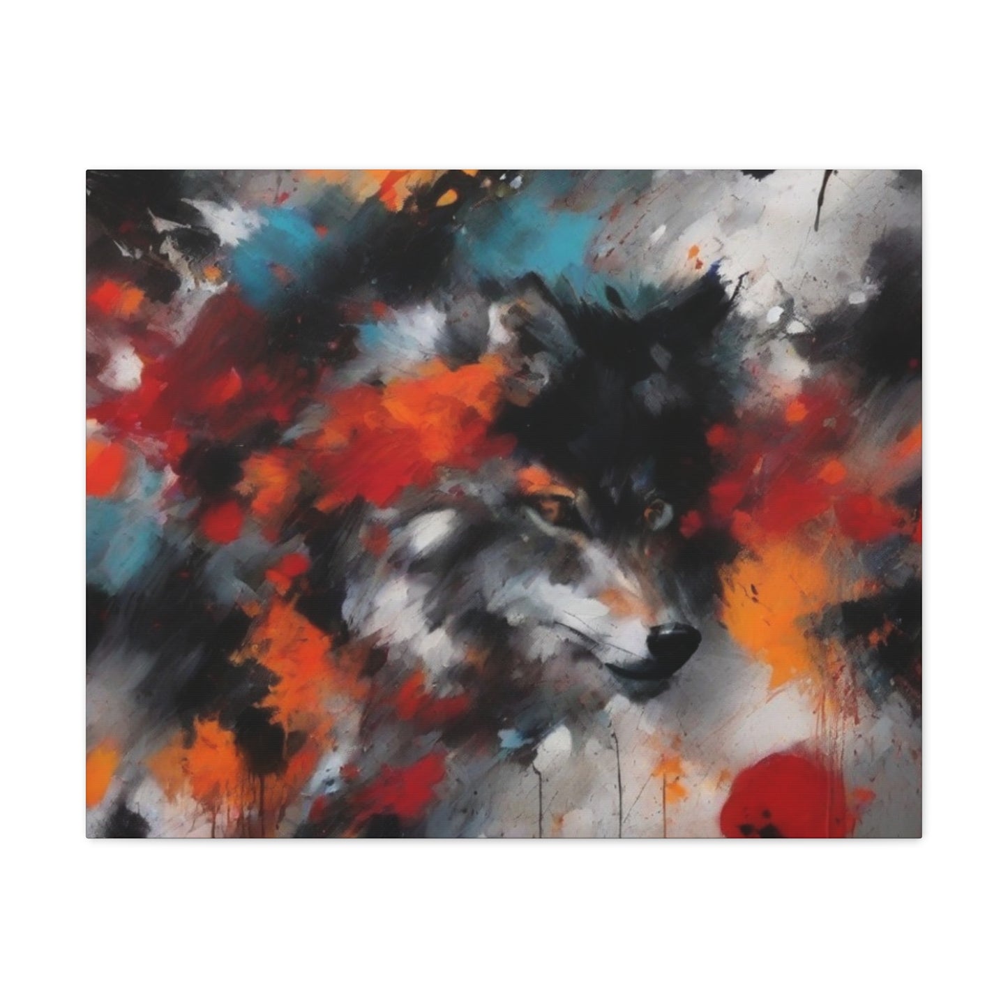 Abstract Art Canvas Print – Modern Wall Art, Digital Artwork, Matte Canvas, Ready to Hang, Home & Office Décor, Modern Wall Décor