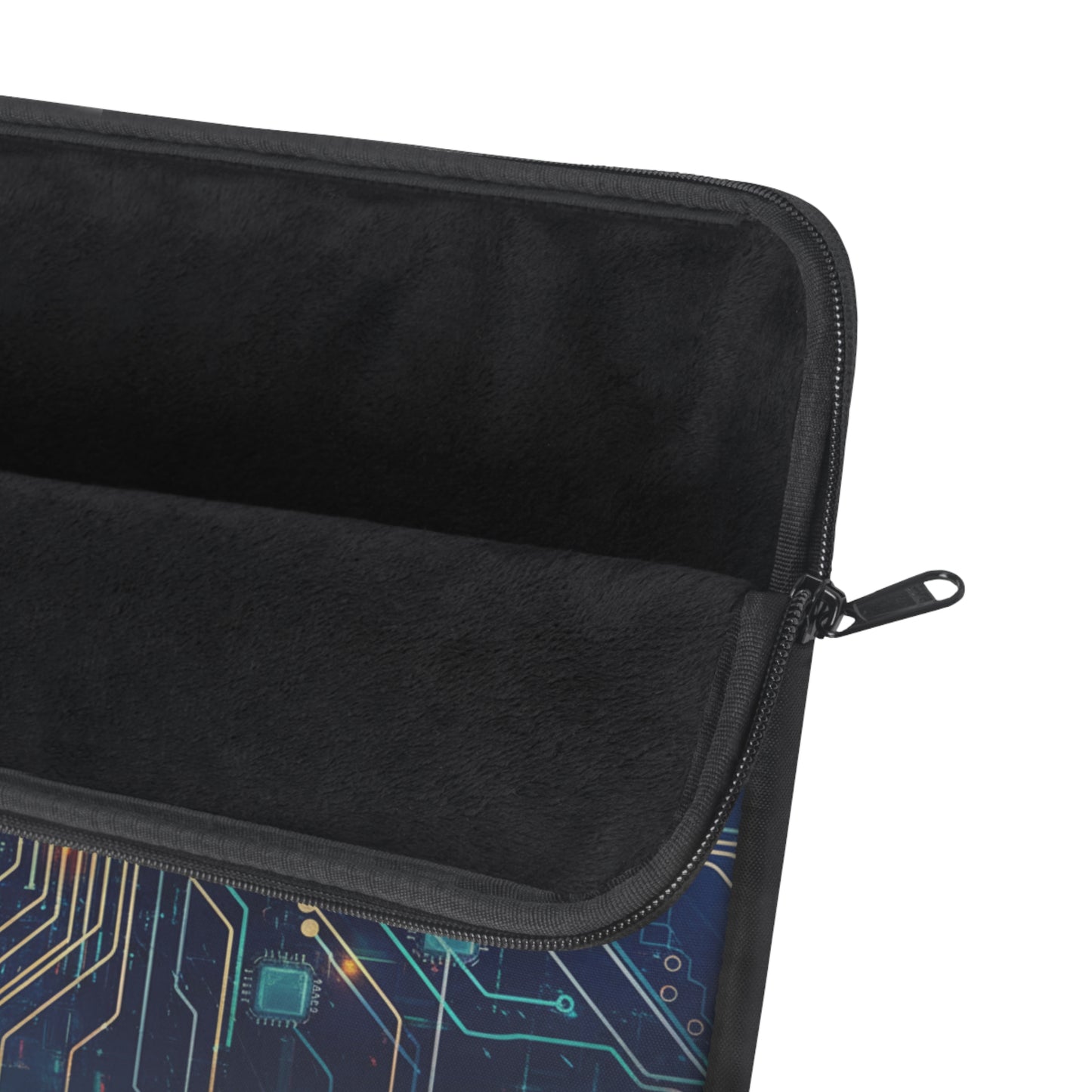 Laptop Sleeve - Modern Tech Accessory, Gift for Students, Stylish Computer Case, Office Essentials | Chic Device Protection for Tech Lovers, Modern Gift, College Essentials, Travel Accessory. Circuit...