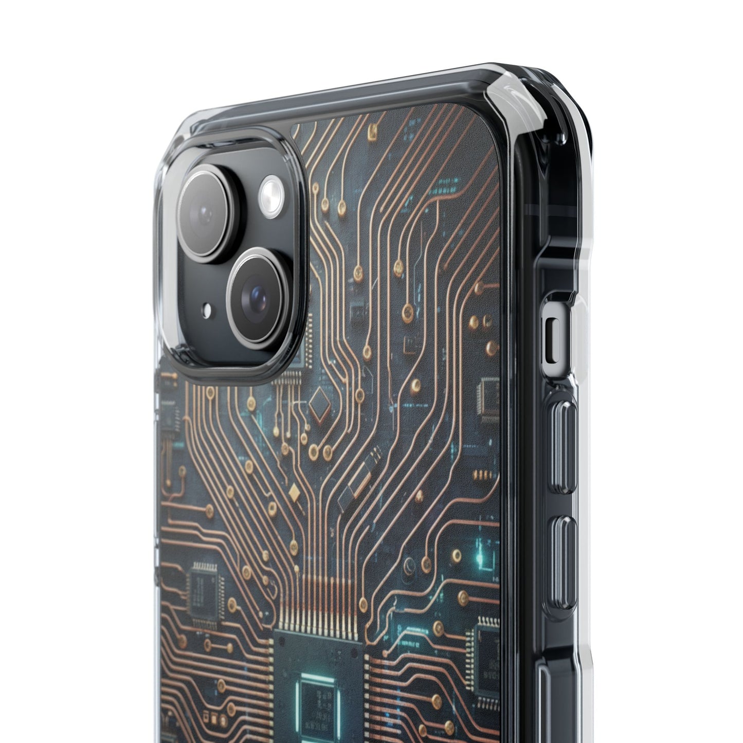 Magnetic Impact Phone Case for iPhone 17/16/15/14. Magnetic Impact Phone Case — Cyber Circuit Design