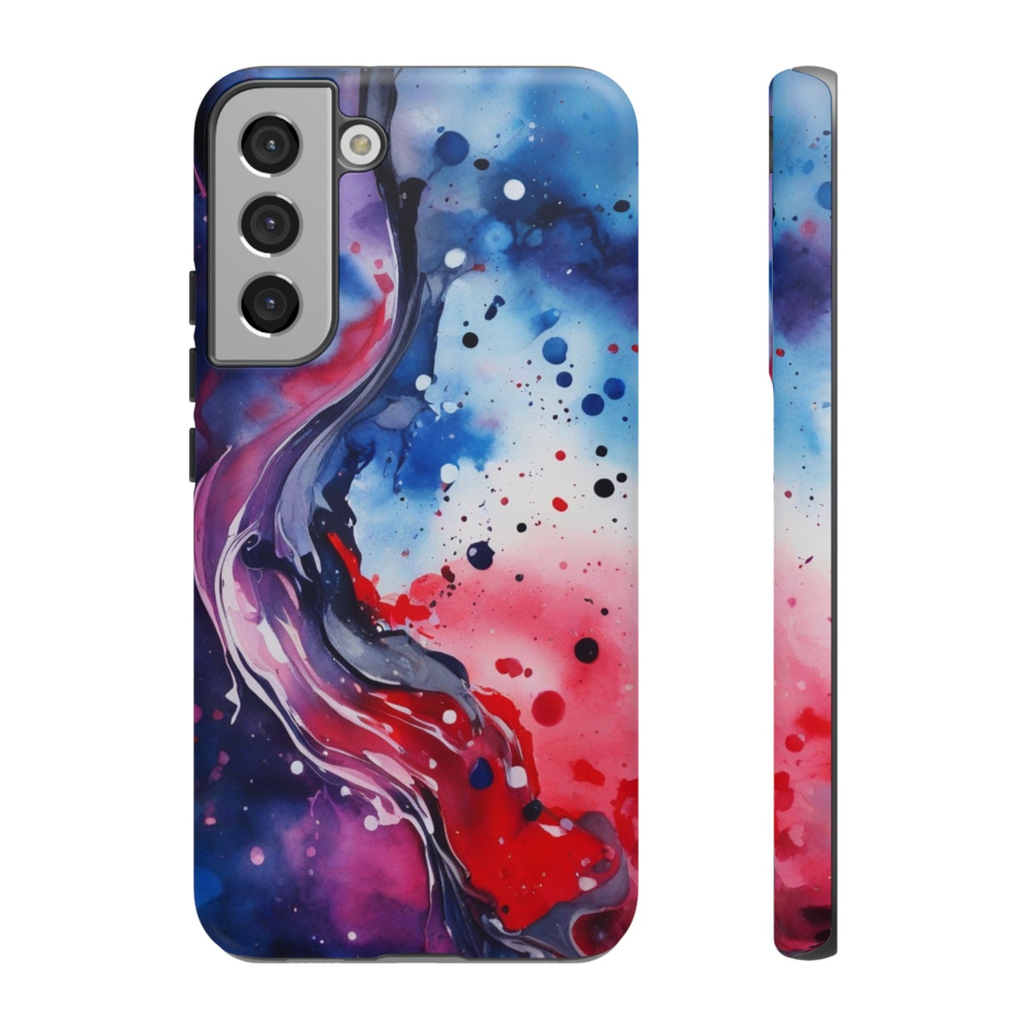 Galaxy Abstract Tough Phone case for Samsung Galaxy S26/S25/S24/S23/S22 – Vibrant Nebula Protective Cover