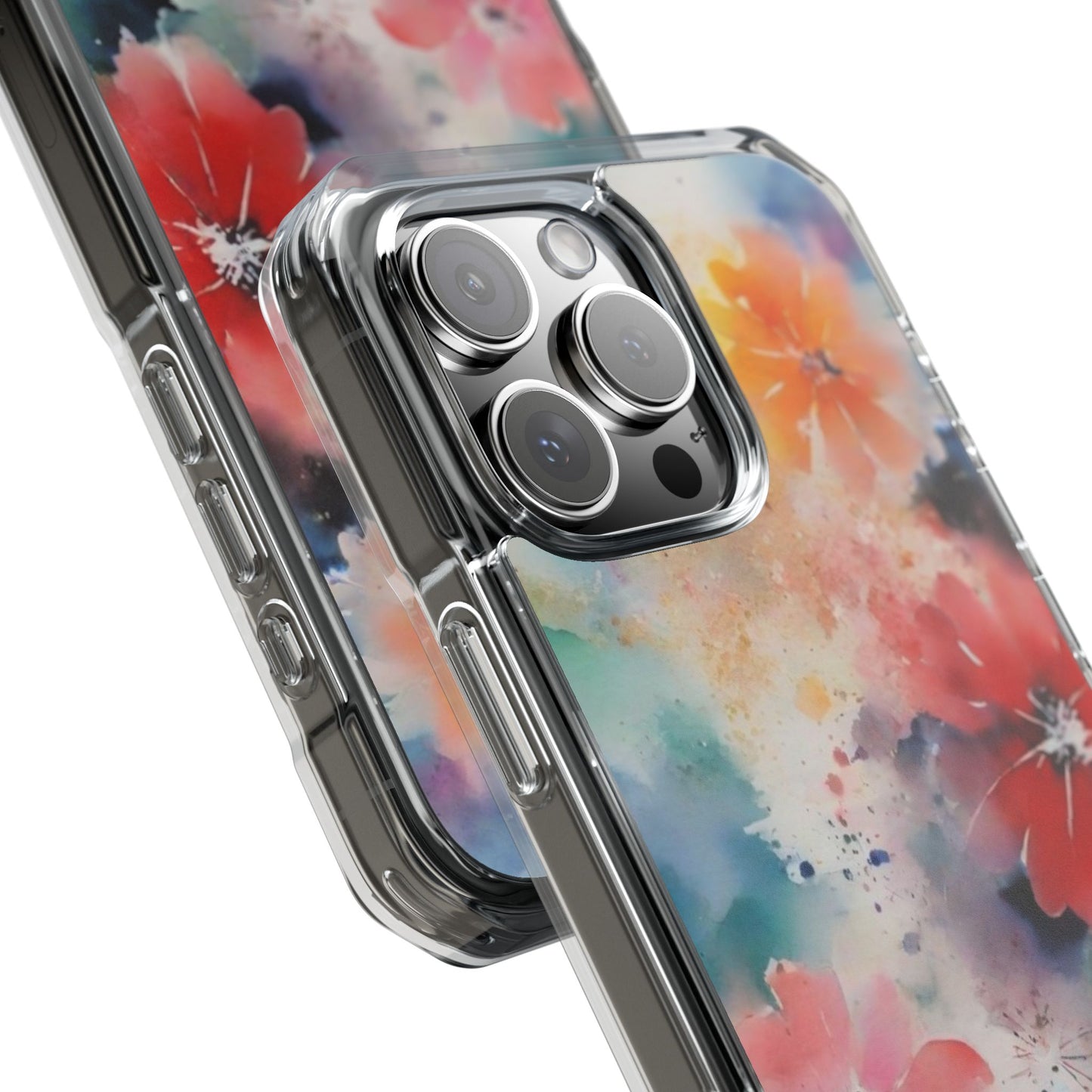 Magnetic Phone Case for iPhone 16/15/14 | Stylish Clear Impact Case, Trendy Protection for iPhone, Unique Gifts for Tech Lovers, Modern Aesthetic