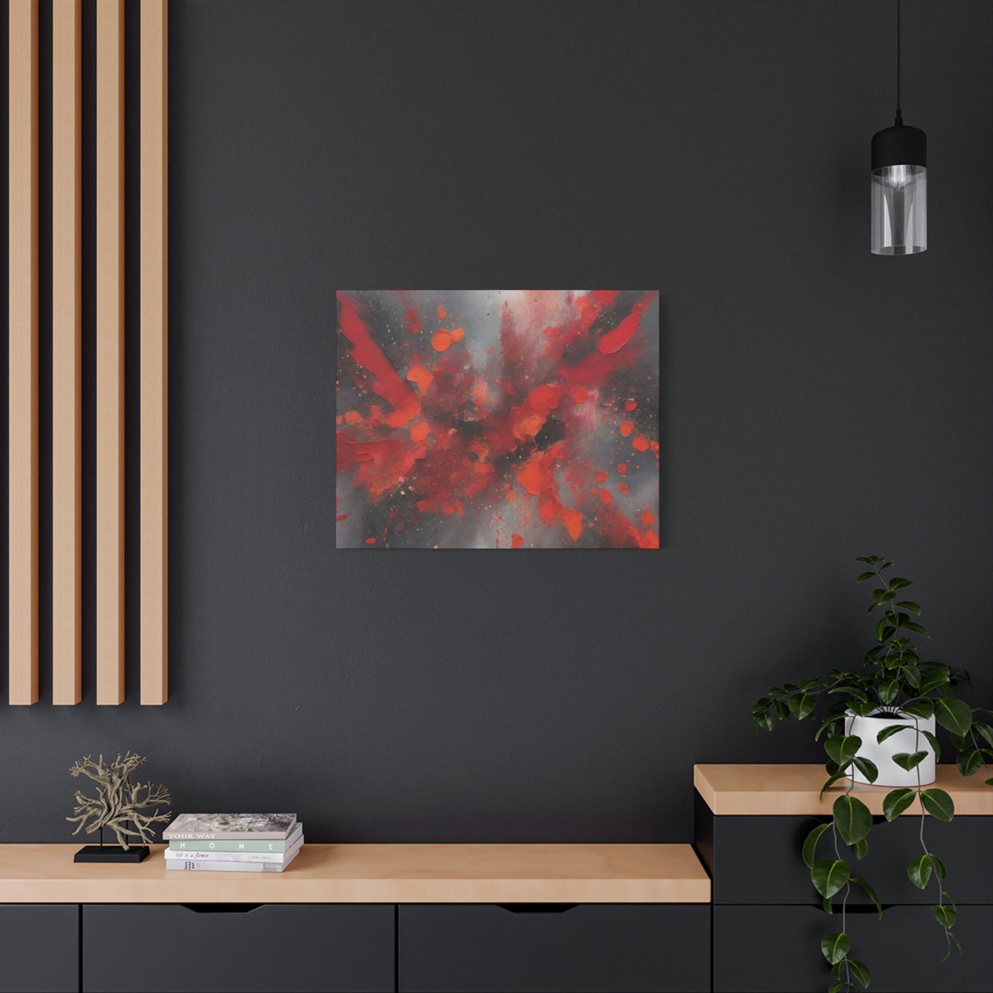 Abstract Art Canvas Print – Modern Wall Art, Digital Artwork, Matte Canvas, Ready to Hang, Home & Office Décor, Modern Wall Décor