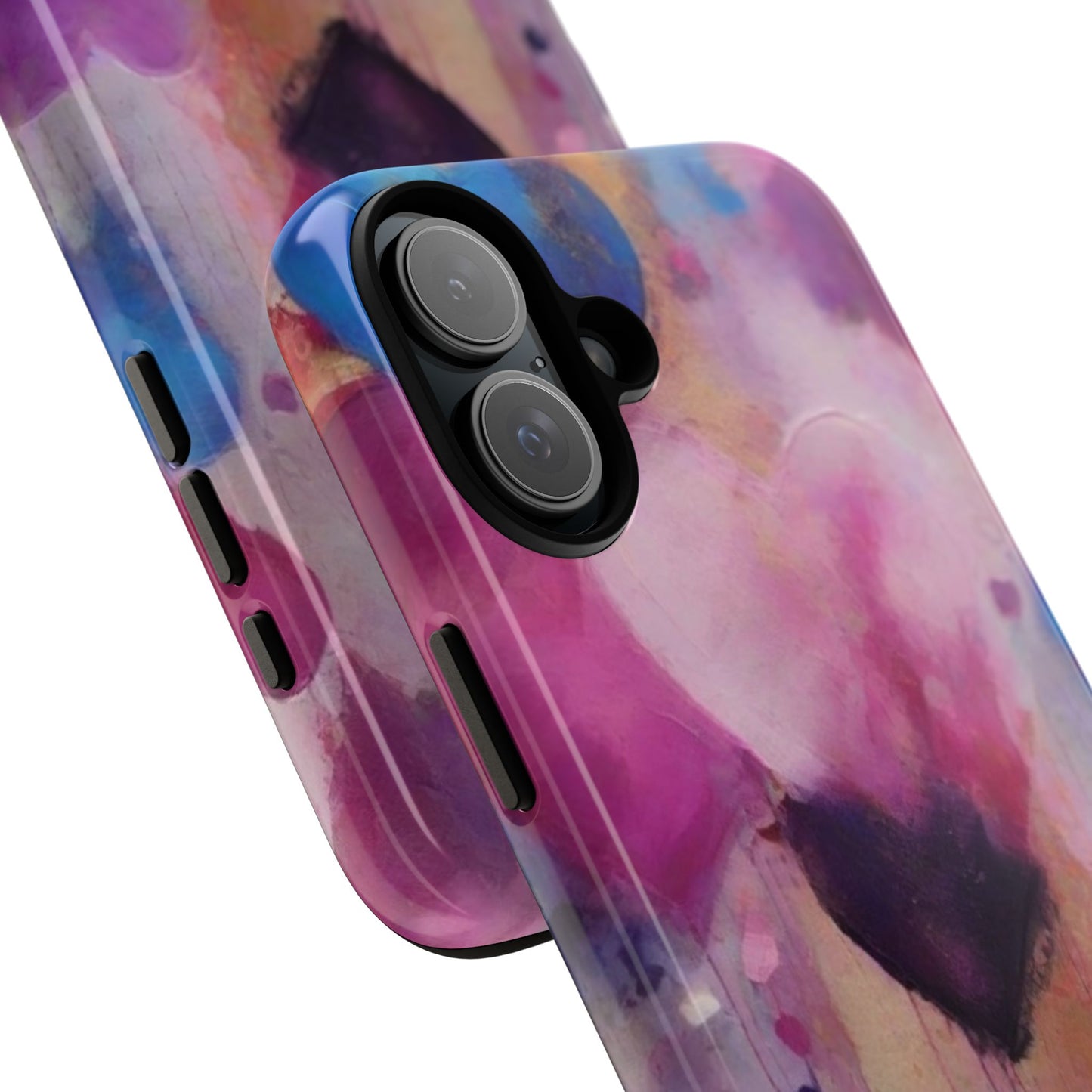 iPhone Tough Case Phone Case for iPhone 16, Samsung Galaxy S25 – Dual Layer, Matte/Glossy Finish, Wireless Charging Compatible