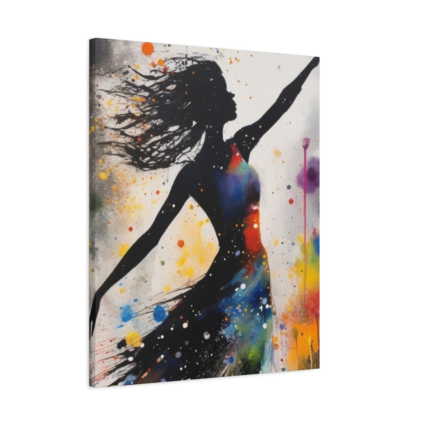 Abstract Art Canvas Print – Modern Wall Art, Matte Canvas, Ready to Hang, Home & Office Décor, Modern Wall Décor, Stretched Canvas Print, Modern Art Decor, Dance Wall Art, Vibrant Home Decoration