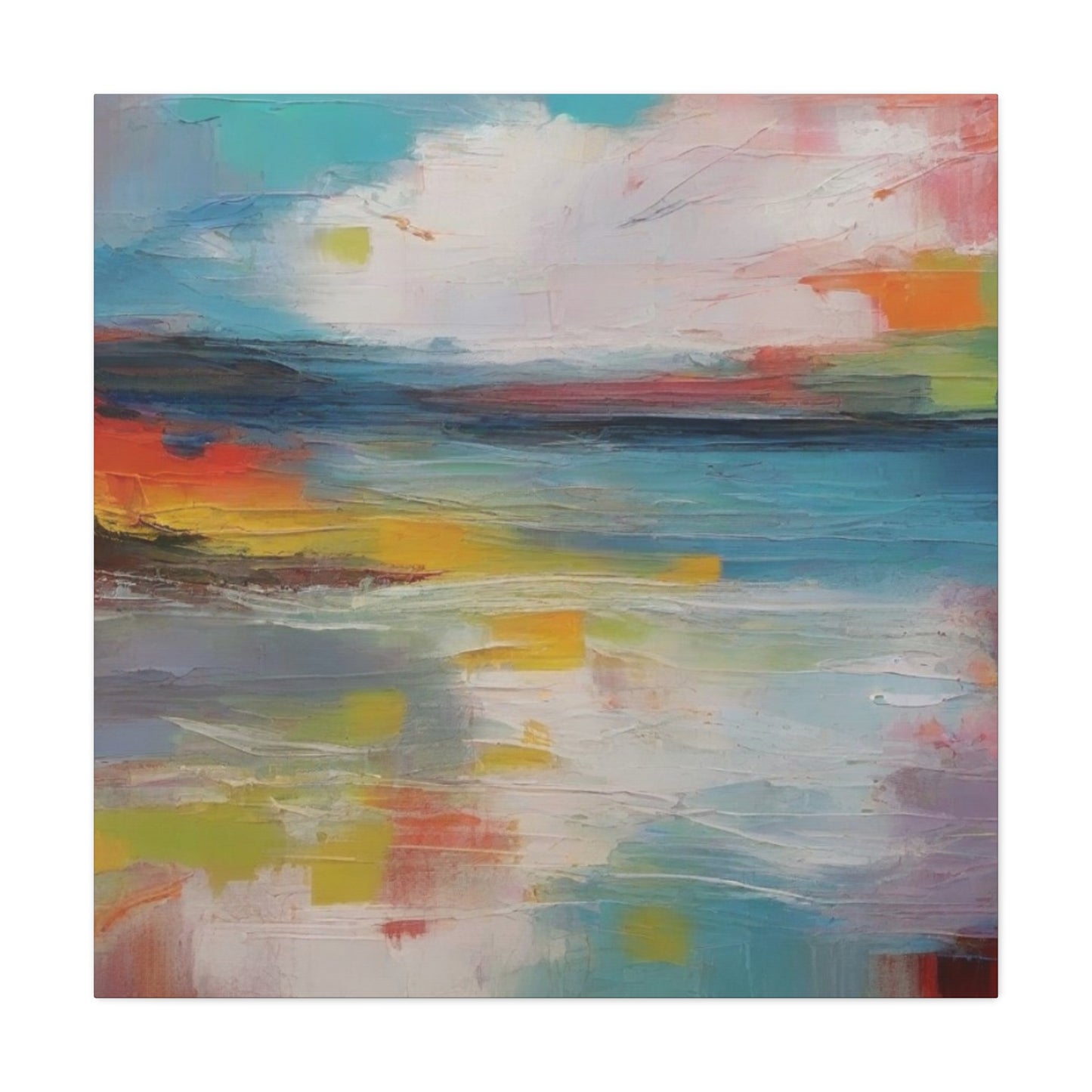 Abstract Art Canvas Print – Modern Wall Art, Digital Artwork, Matte Canvas, Ready to Hang, Home & Office Décor, Modern Wall Décor