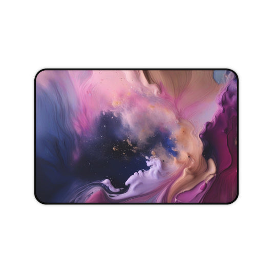 Large Gaming Mouse Pad – Premium Mouse Pad & Tech Accessory for Home & Office, Premium Desk Mat, Gaming Mouse Pad, Non-slip, Cosmic Abstract Desk Mat - Colorful Galaxy Design for Home Office & Gaming