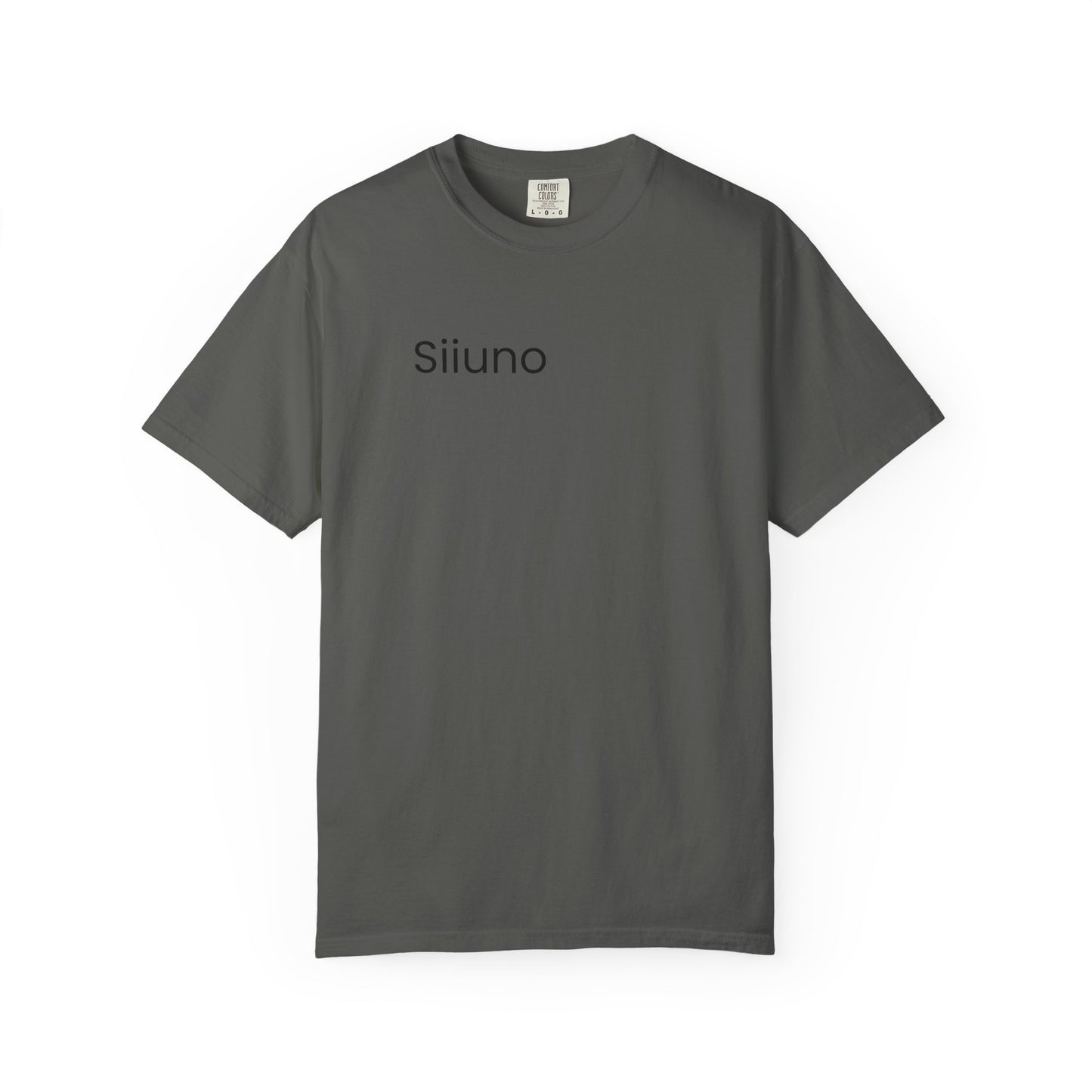 Siiuno Garment-Dyed T-shirt for Everyday Comfort, Unisex Tee for Casual Wear, Gift for Friends, Relaxed Style Tee, Versatile Summer Top