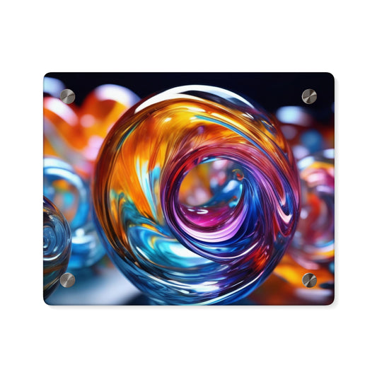 Acrylic Wall Art Panels, Colorful Home Decor, Modern Wall Art, Office Decoration, Gift for Art Lovers