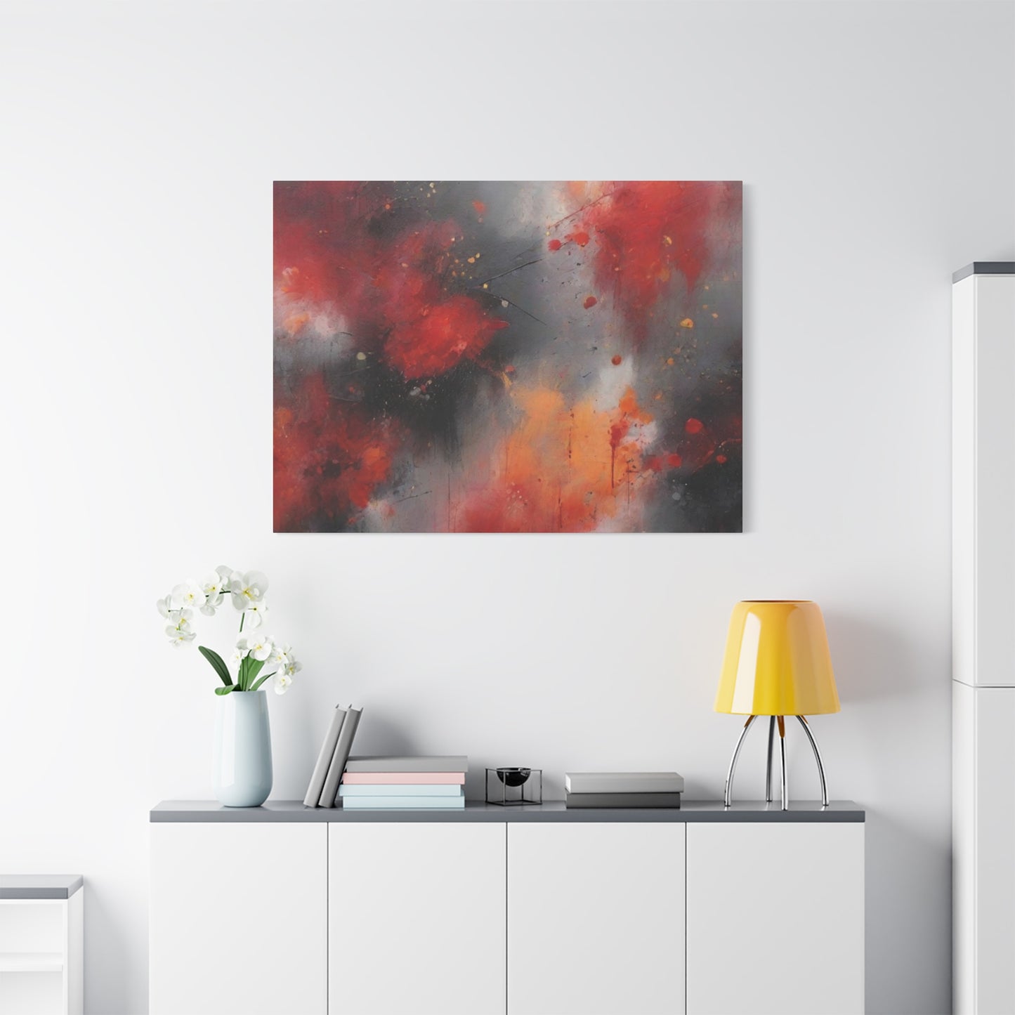 Abstract Art Canvas Print – Modern Wall Art, Digital Artwork, Matte Canvas, Ready to Hang, Home & Office Décor, Modern Wall Décor