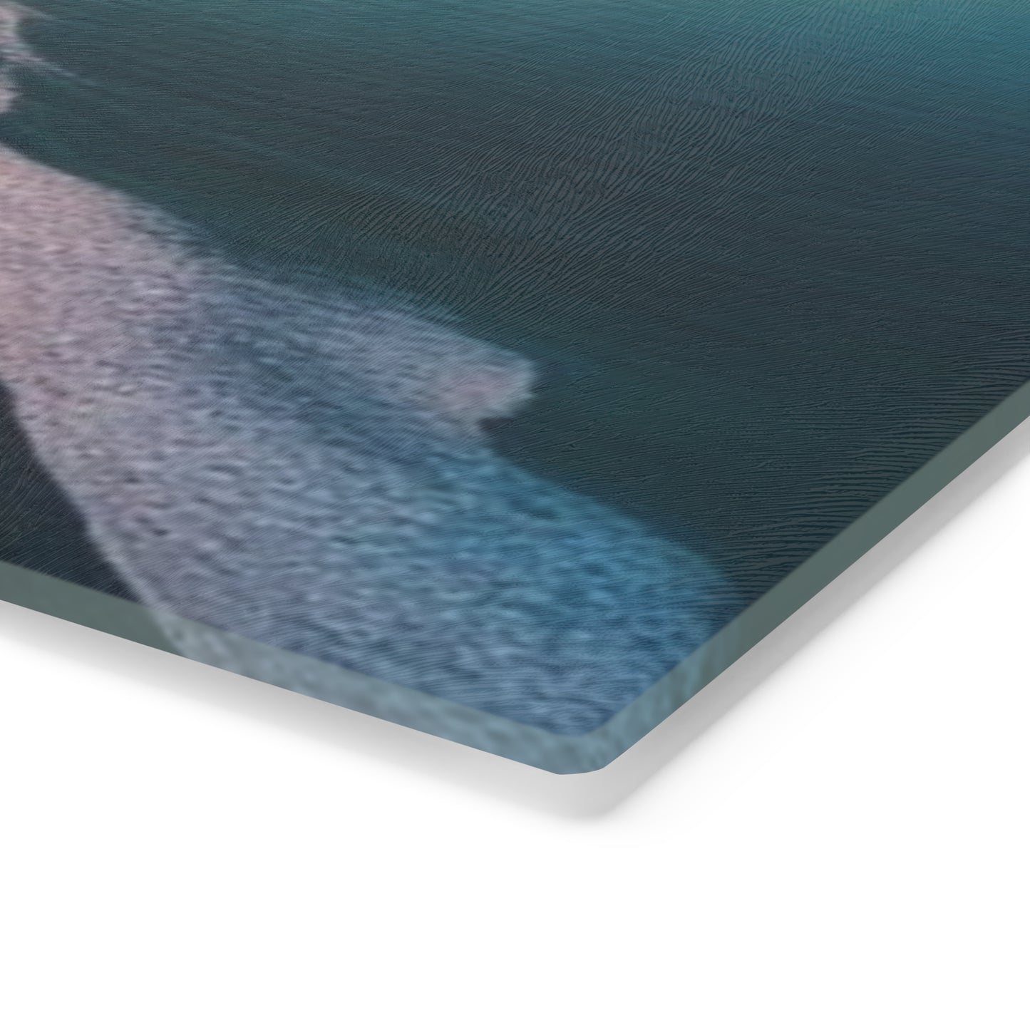 Tempered Glass Cutting Board – Hygienic, Scratch-Resistant, Dishwasher-Safe | Modern Kitchen Essential, Sunset Beach Cutting Board - Coastal Kitchen Decor