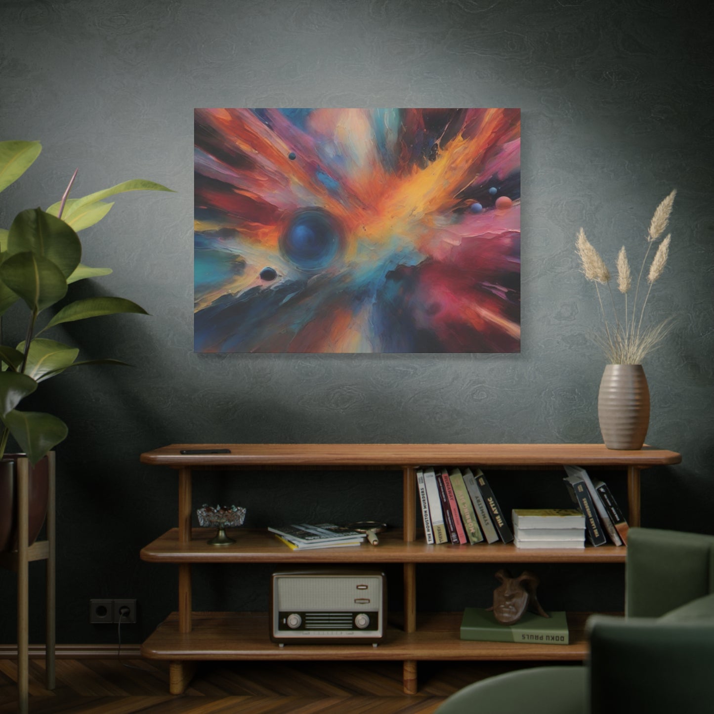 Abstract Art Canvas Print – Modern Wall Art, Digital Artwork, Matte Canvas, Ready to Hang, Home & Office Décor, Modern Wall Décor