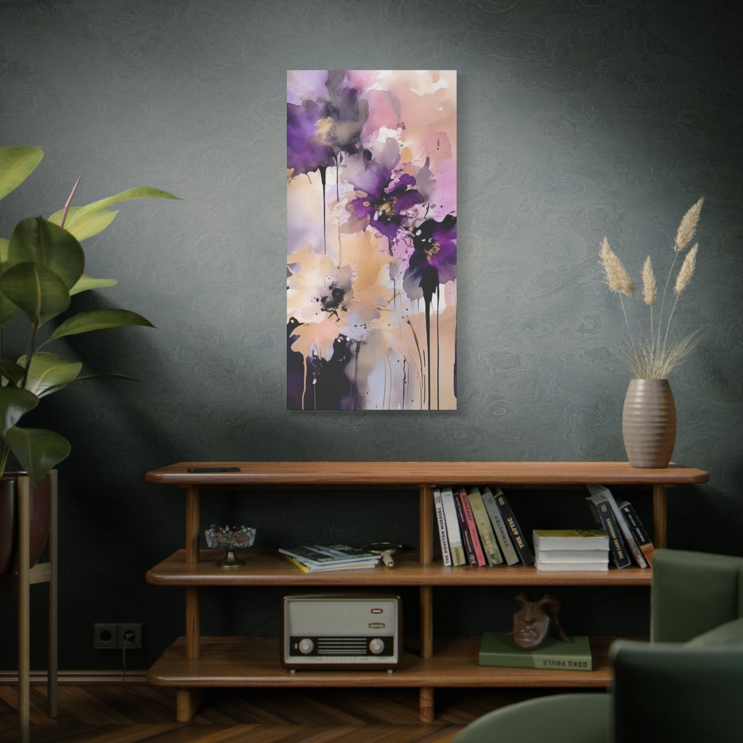 Abstract Art Canvas Print – Modern Wall Art, Digital Artwork, Matte Canvas, Ready to Hang, Home & Office Décor, Modern Wall Décor
