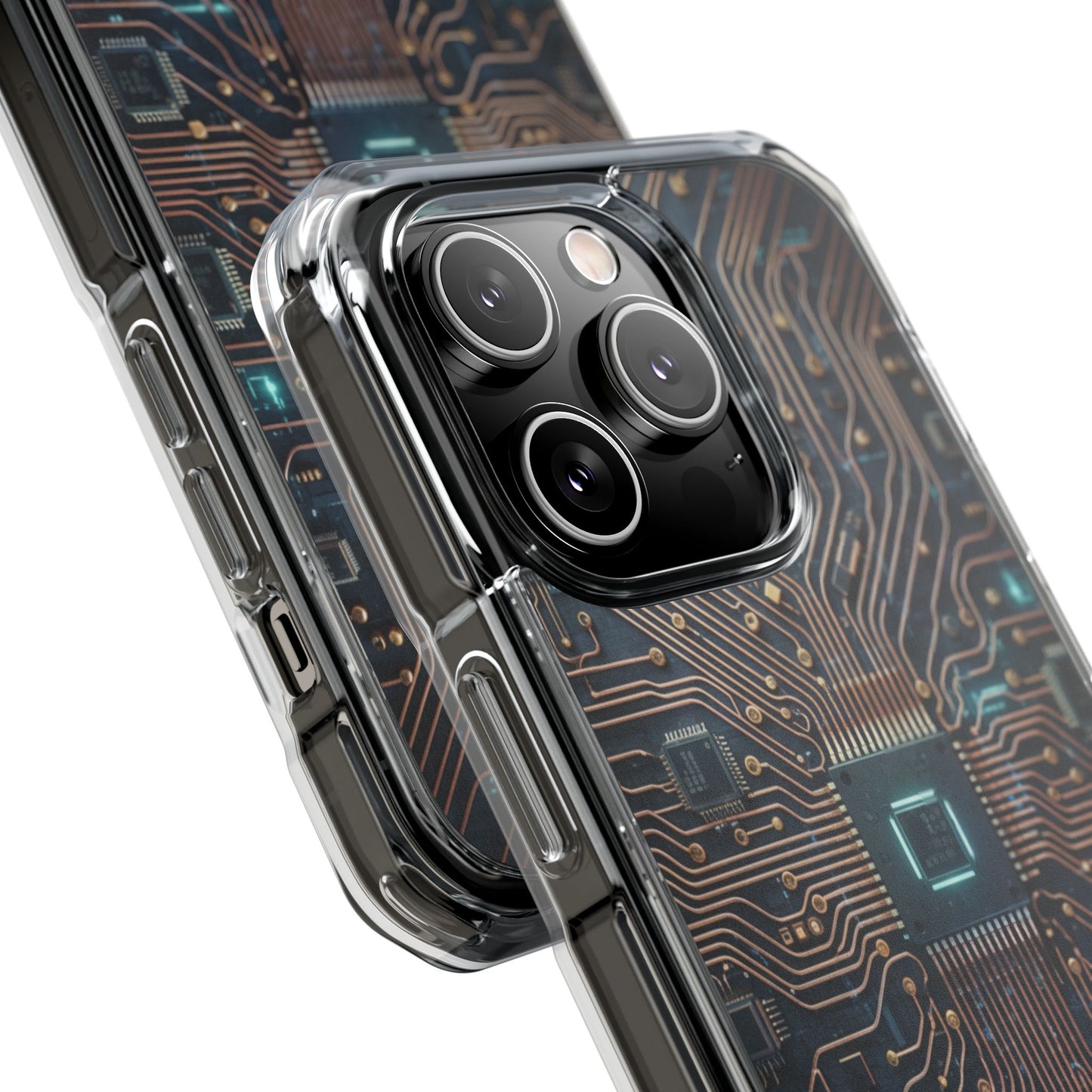 Magnetic Impact Phone Case for iPhone 17/16/15/14. Magnetic Impact Phone Case — Cyber Circuit Design