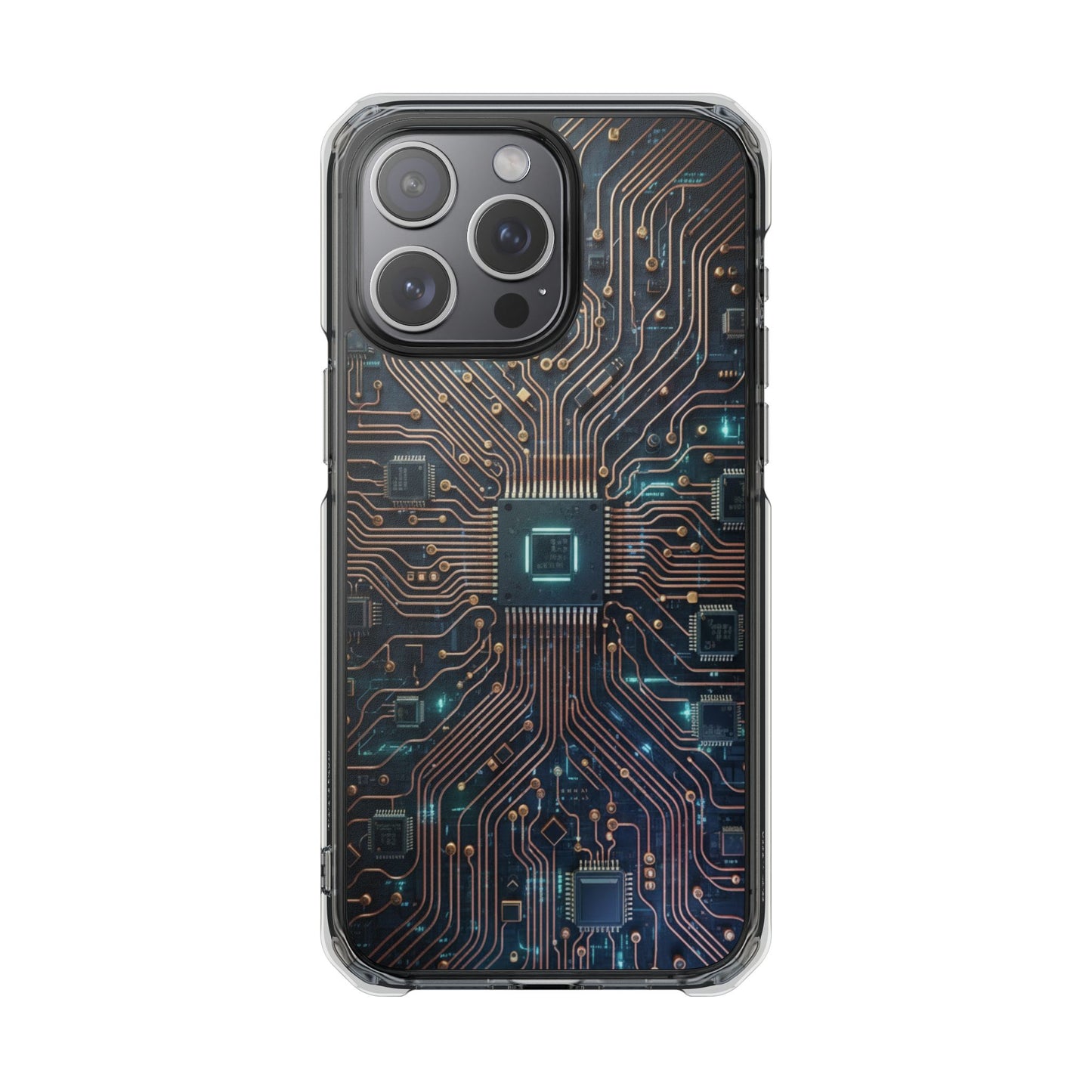 Magnetic Impact Phone Case for iPhone 17/16/15/14. Magnetic Impact Phone Case — Cyber Circuit Design