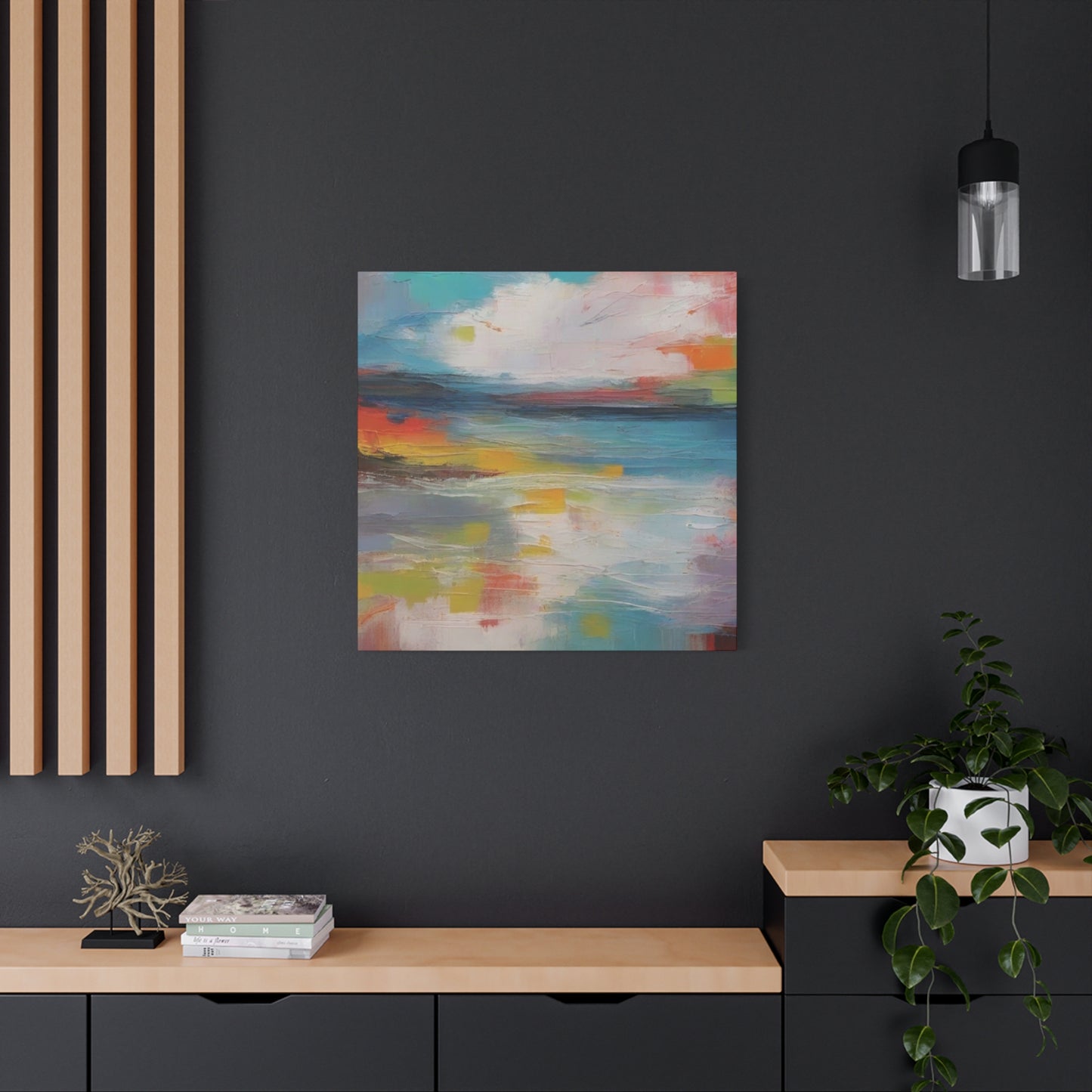 Abstract Art Canvas Print – Modern Wall Art, Digital Artwork, Matte Canvas, Ready to Hang, Home & Office Décor, Modern Wall Décor