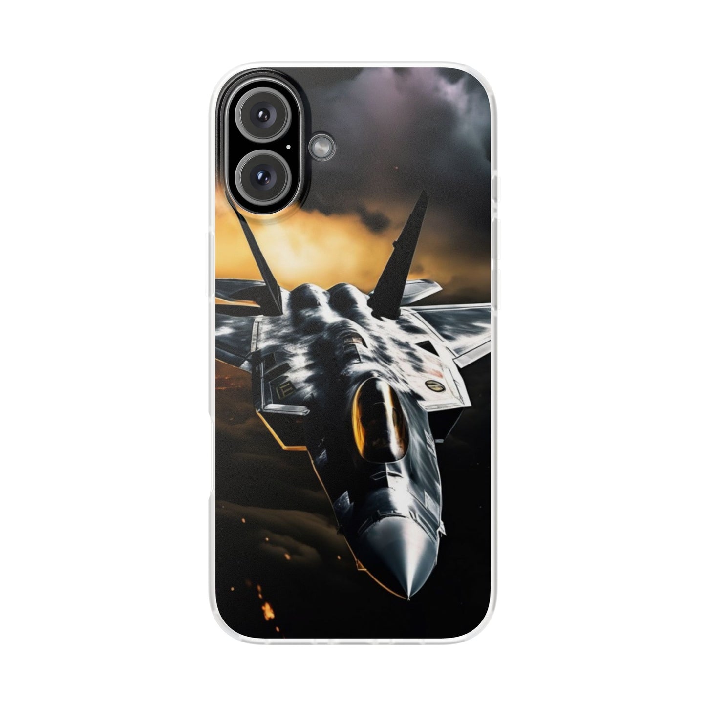 Flexi Clear TPU Case for iPhone 16 & Samsung Galaxy S25 – Slim, Lightweight, Wireless Charging Compatible