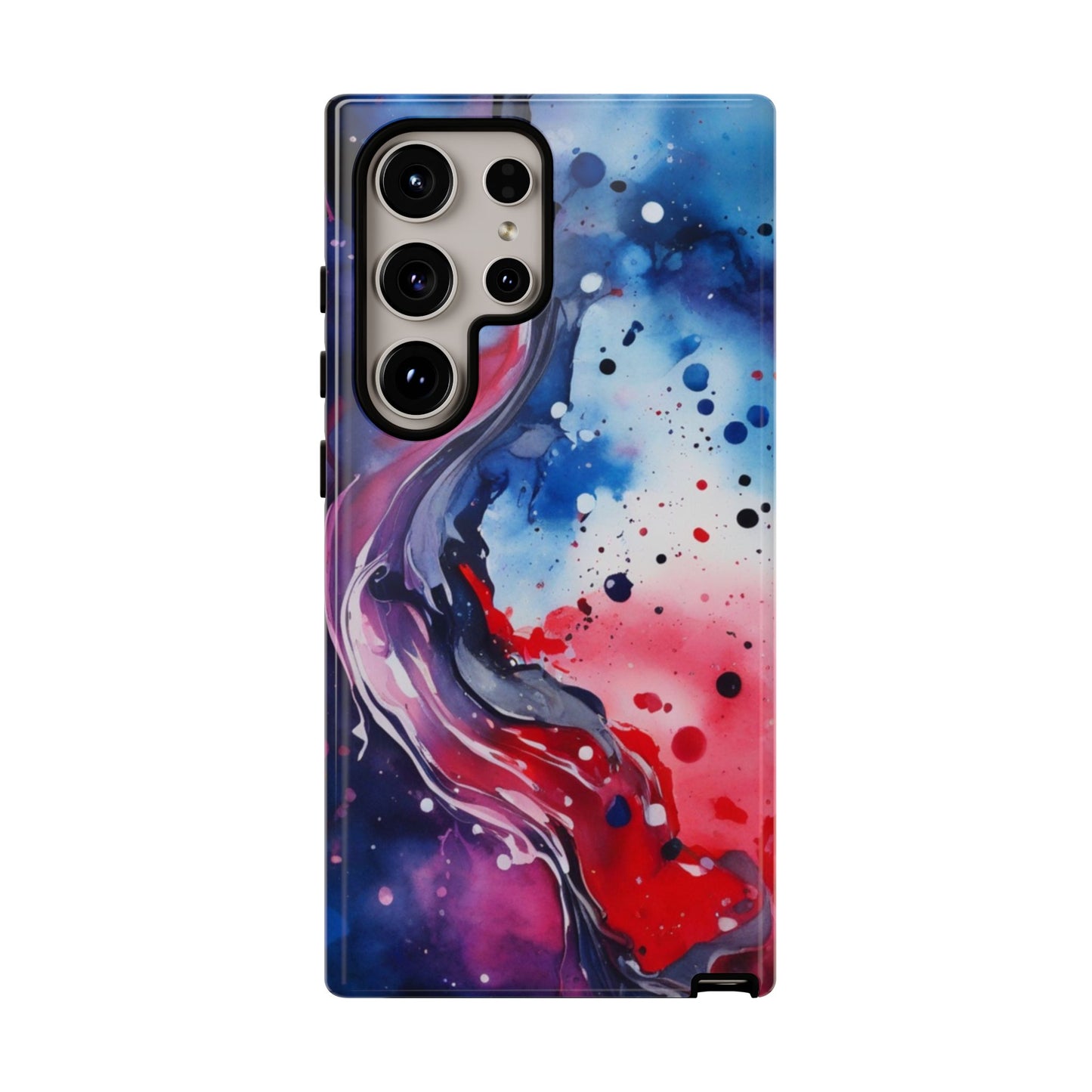 Galaxy Abstract Tough Phone case for Samsung Galaxy S26/S25/S24/S23/S22 – Vibrant Nebula Protective Cover