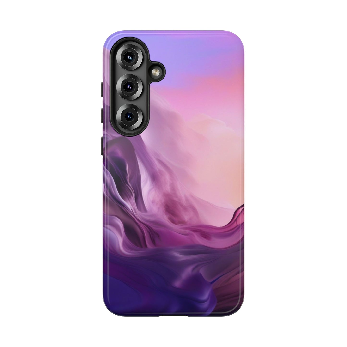 Tough Case Phone Case for Samsung Galaxy S25/S24 – Dual Layer, Matte/Glossy Finish, Wireless Charging Compatible
