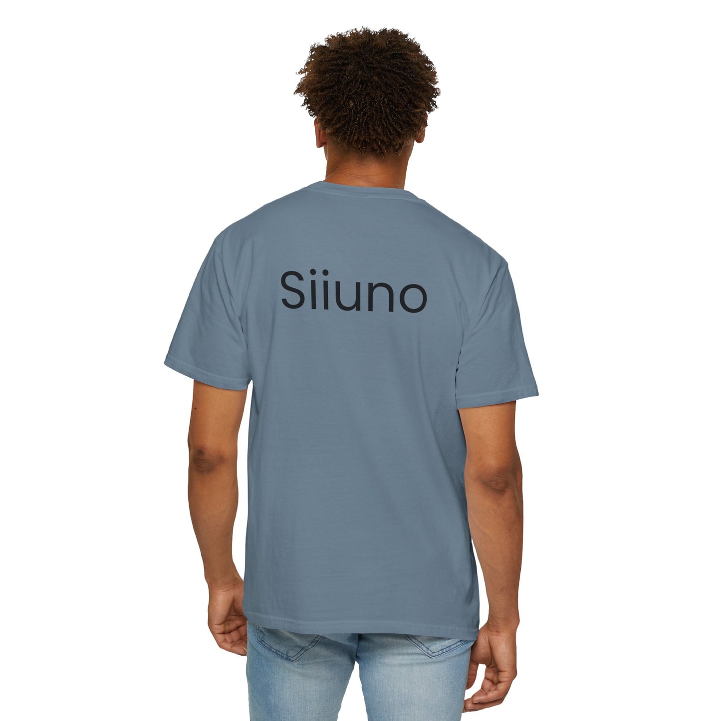 Siiuno Garment-Dyed T-shirt for Everyday Comfort, Unisex Tee for Casual Wear, Gift for Friends, Relaxed Style Tee, Versatile Summer Top