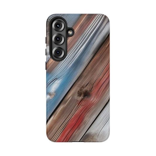 Rustic Wood Phone Case for Samsung Galaxy 25/24/23, Tough Case for Nature Lovers, Protective Cover for Outdoor Enthusiasts, Unique Gift Idea, Durable Cell Phone Sleeve