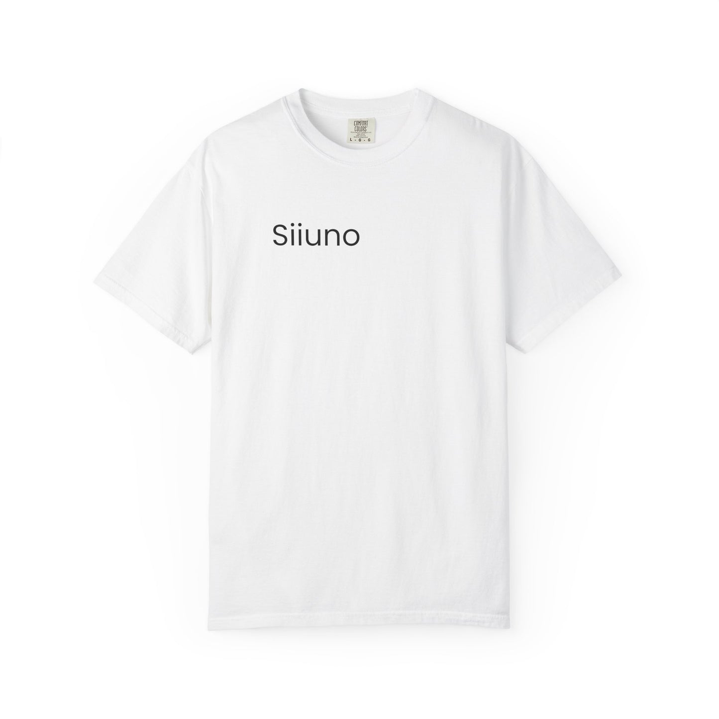 Siiuno Garment-Dyed T-shirt for Everyday Comfort, Unisex Tee for Casual Wear, Gift for Friends, Relaxed Style Tee, Versatile Summer Top