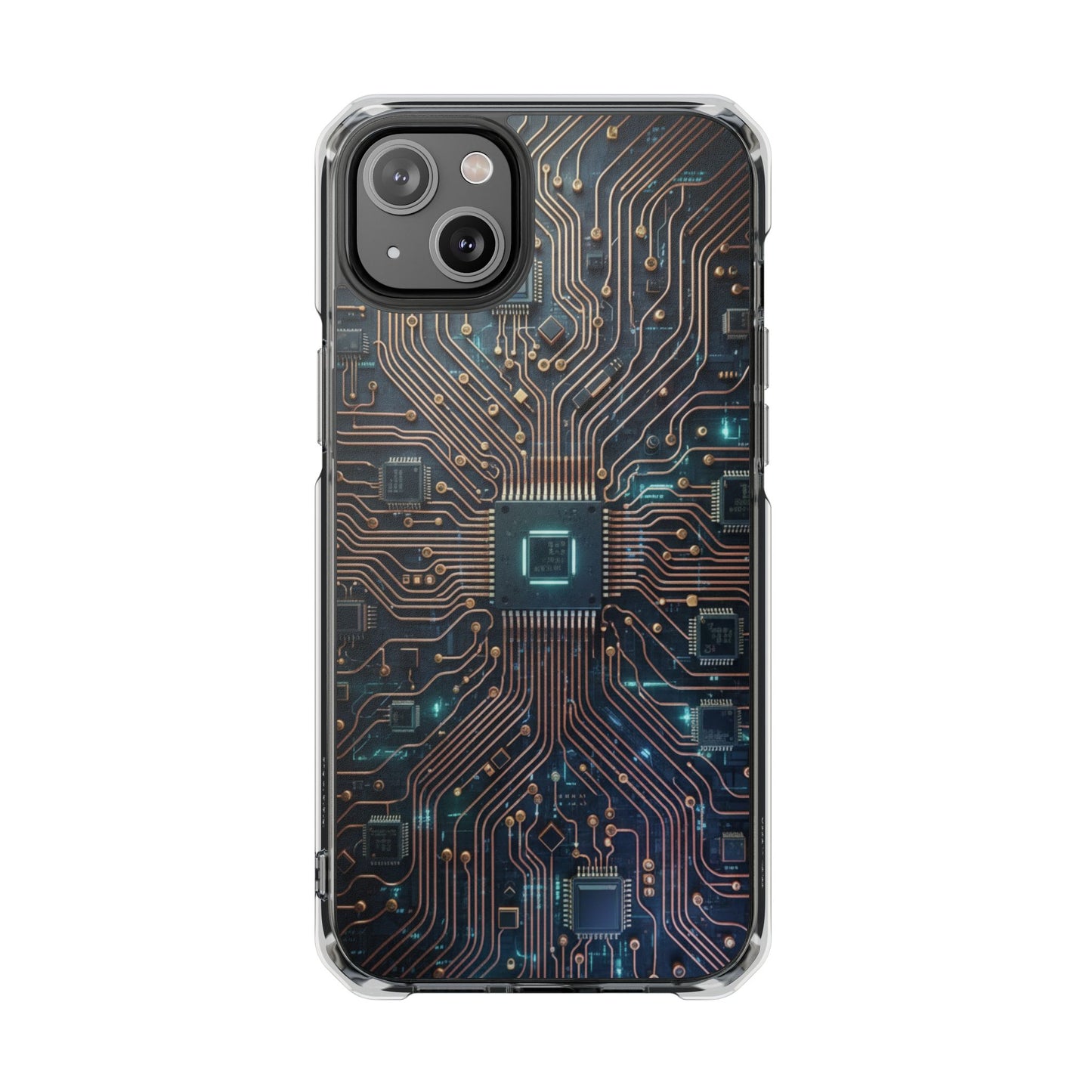 Magnetic Impact Phone Case for iPhone 17/16/15/14. Magnetic Impact Phone Case — Cyber Circuit Design