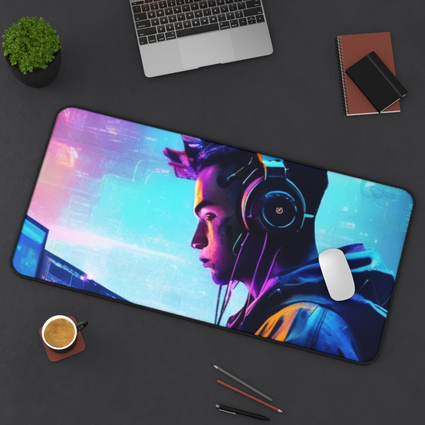 Large Gaming Mouse Pad – Premium Mouse Pad & Tech Accessory for Home & Office, Premium Desk Mat, Gaming Mouse Pad, Non-slip, Gaming Desk Mat - Vibrant Gamer Art for Ultimate Comfort