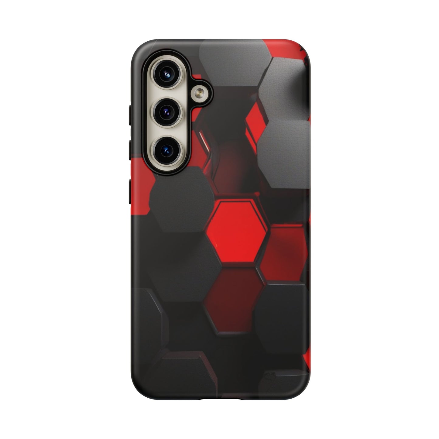 Tough Case Phone Case for iPhone Samsung Galaxy S25/S24 – Dual Layer, Matte/Glossy Finish, Wireless Charging Compatible