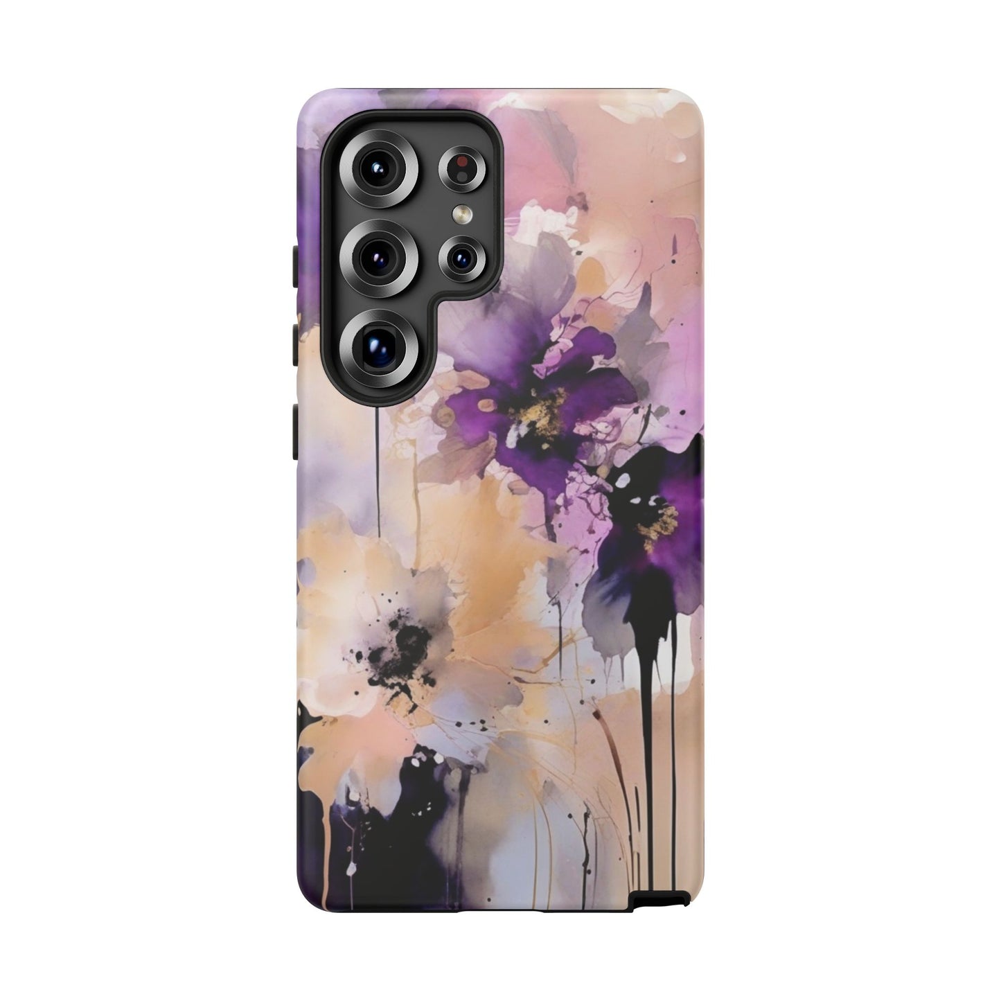 Tough Case Phone Case for Samsung Galaxy S25/S24 – Dual Layer, Matte/Glossy Finish, Wireless Charging Compatible
