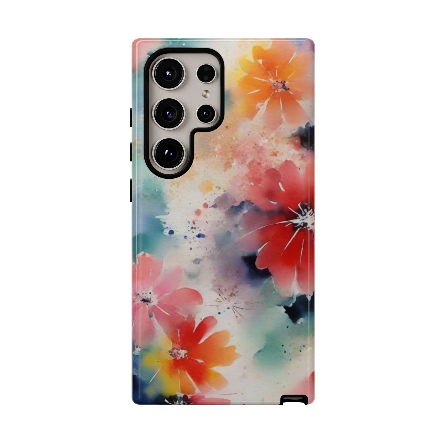 Tough Case Phone Case for Samsung Galaxy S25/S24 – Dual Layer, Matte/Glossy Finish, Wireless Charging Compatible