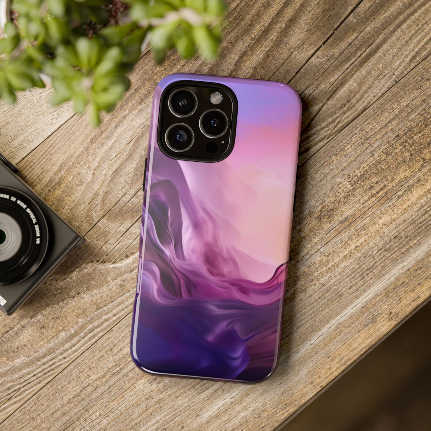 iPhone Tough Case Phone Case for iPhone 14\15\16 – Dual Layer, Matte/Glossy Finish, Wireless Charging Compatible