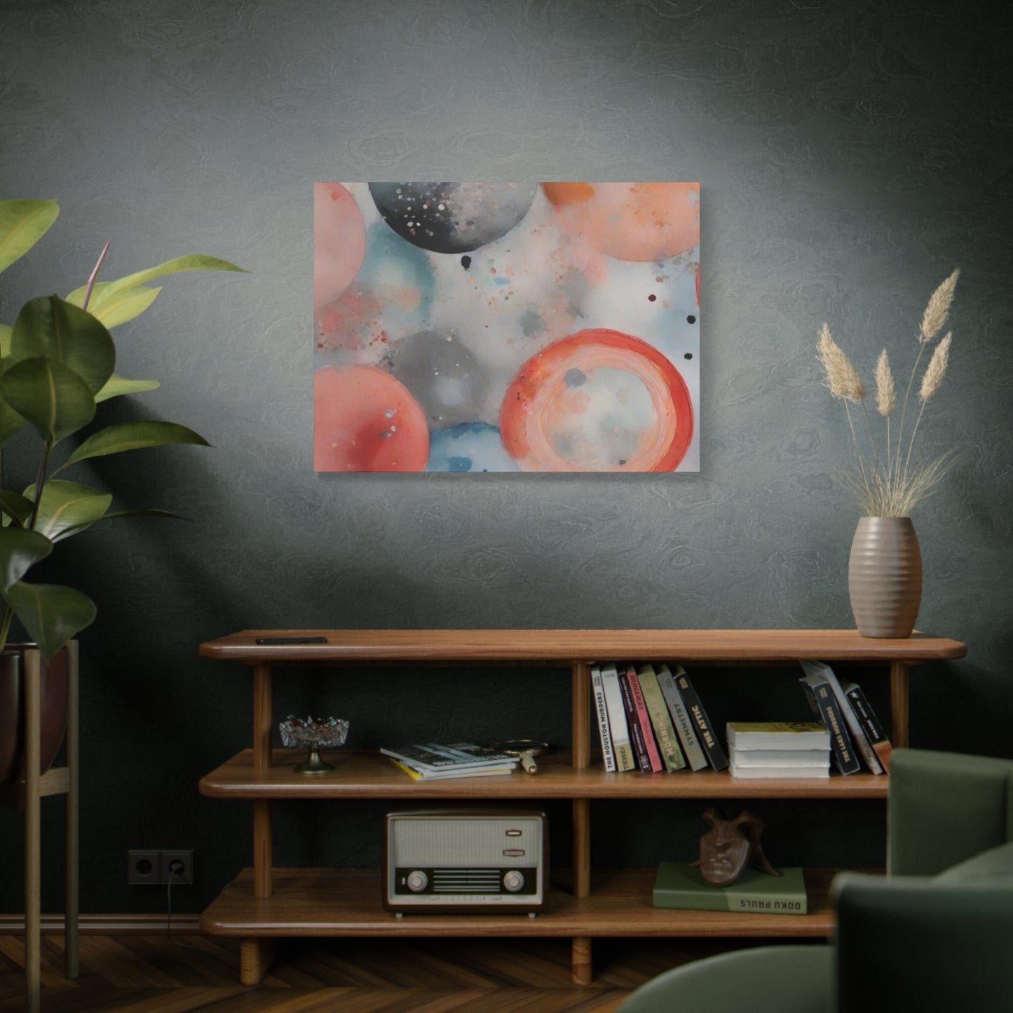 Abstract Art Canvas Print – Modern Wall Art, Digital Artwork, Matte Canvas, Ready to Hang, Home & Office Décor, Modern Wall Décor