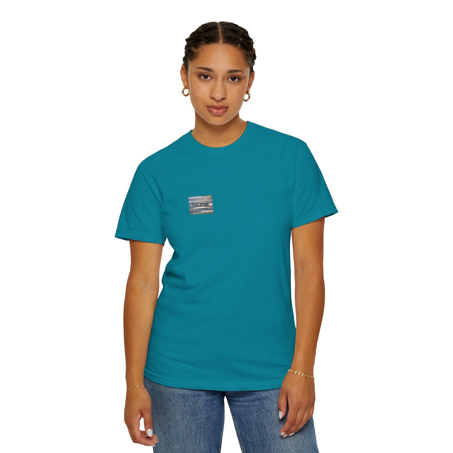 Garment-Dyed T-Shirt with Unique Design, Casual Tee, Vintage-Inspired Shirt, Everyday Wear, Stylish Summer Top