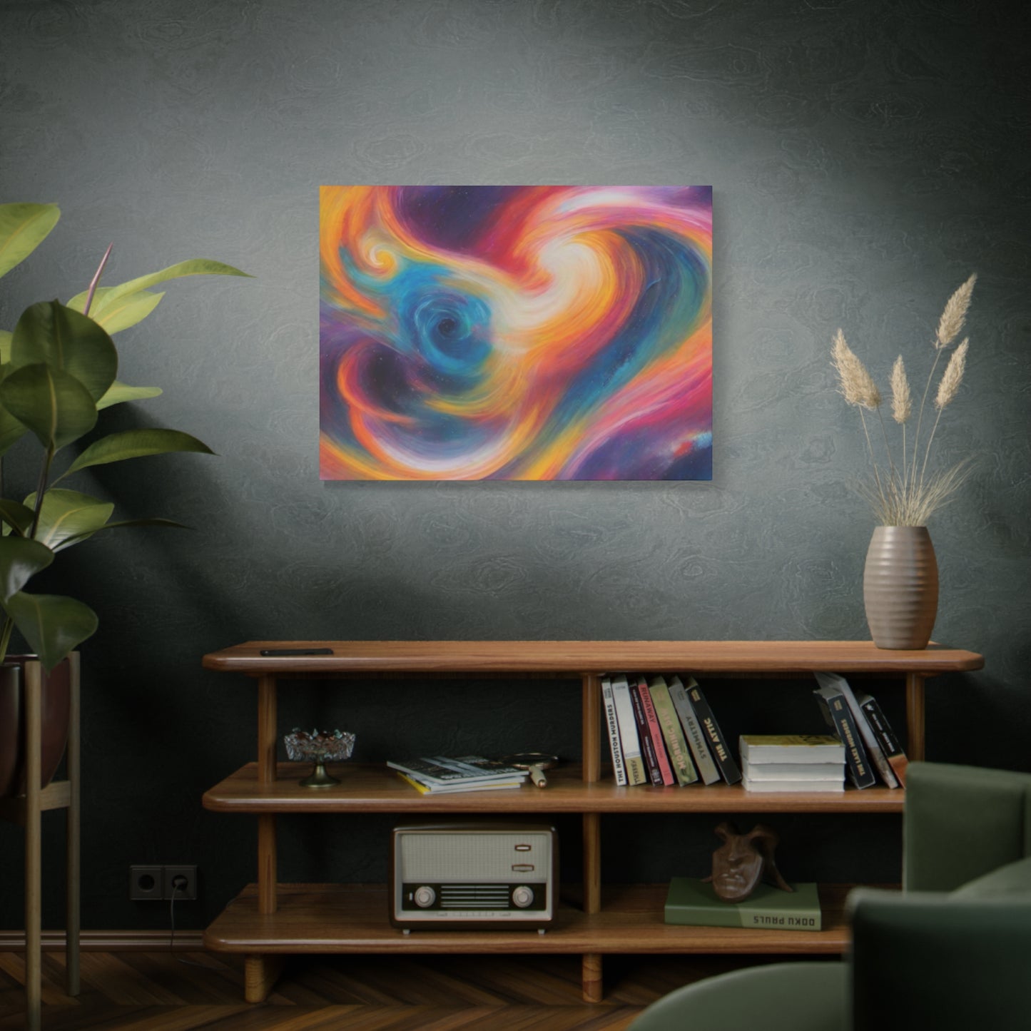 Abstract Art Canvas Print – Modern Wall Art, Digital Artwork, Matte Canvas, Ready to Hang, Home & Office Décor, Modern Wall Décor