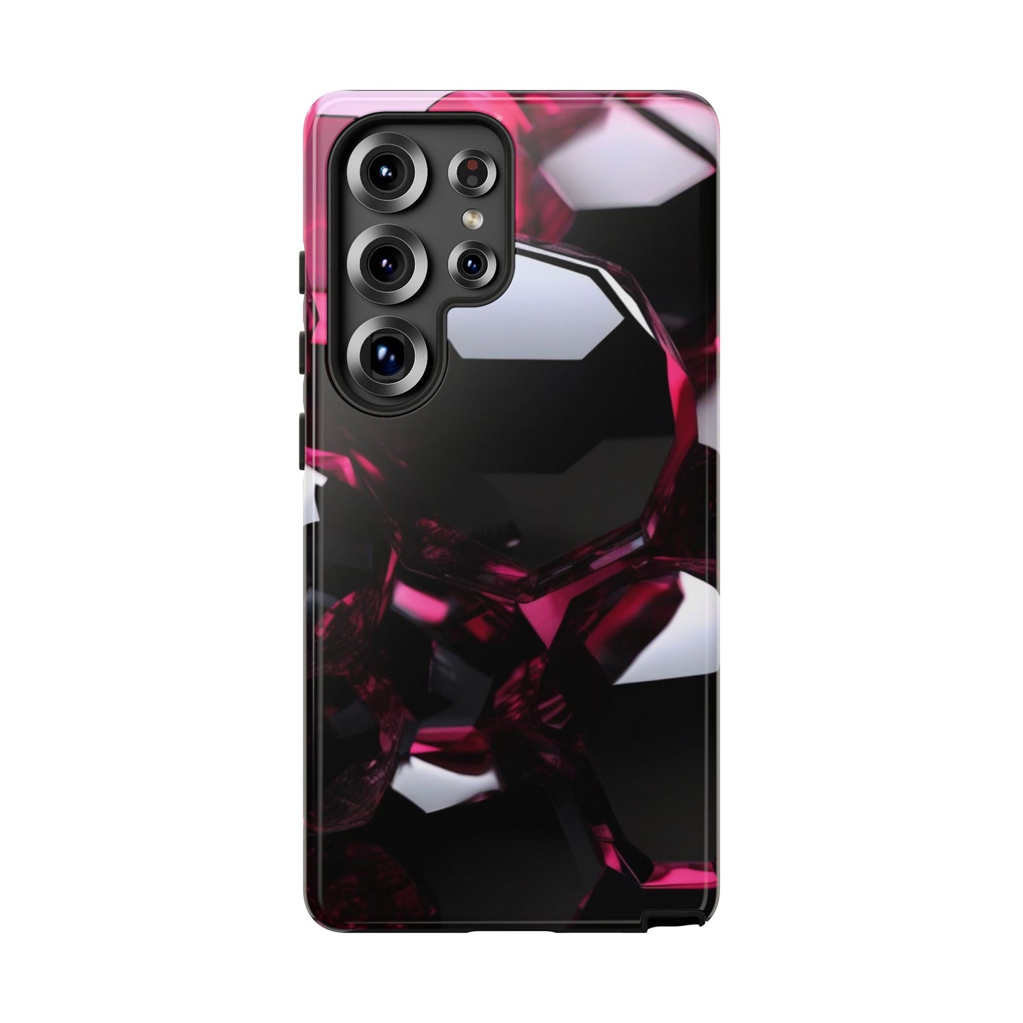 Tough Case Phone Case for Samsung Galaxy S25/S24 – Dual Layer, Matte/Glossy Finish, Wireless Charging Compatible