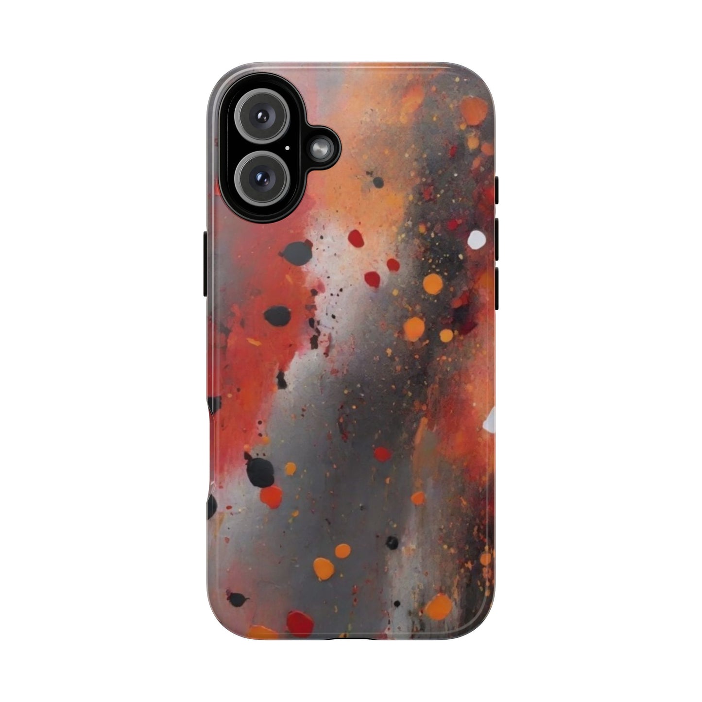 iPhone Tough Case Phone Case for iPhone 14\15\16 – Dual Layer, Matte/Glossy Finish, Wireless Charging Compatible