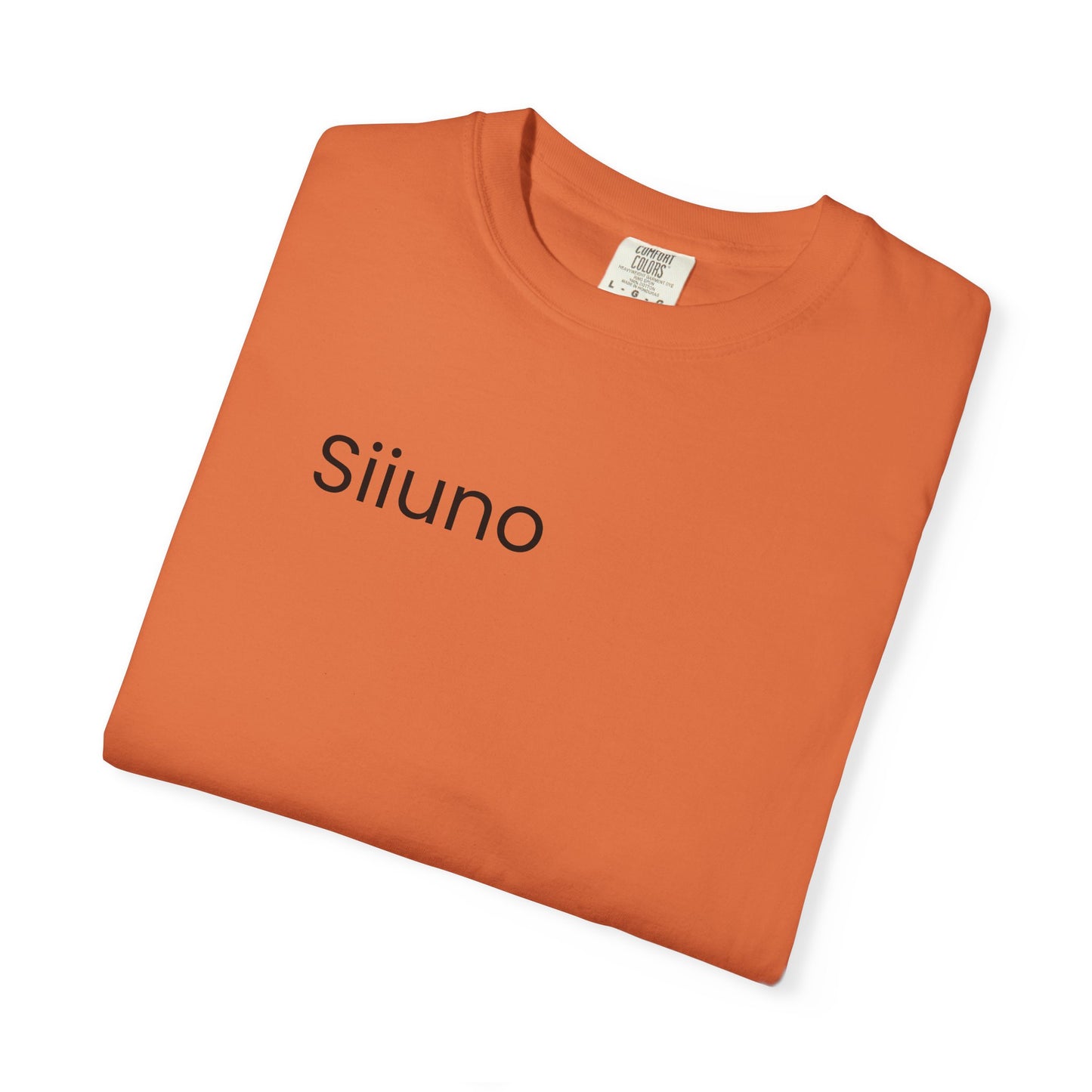Siiuno Garment-Dyed T-shirt for Everyday Comfort, Unisex Tee for Casual Wear, Gift for Friends, Relaxed Style Tee, Versatile Summer Top