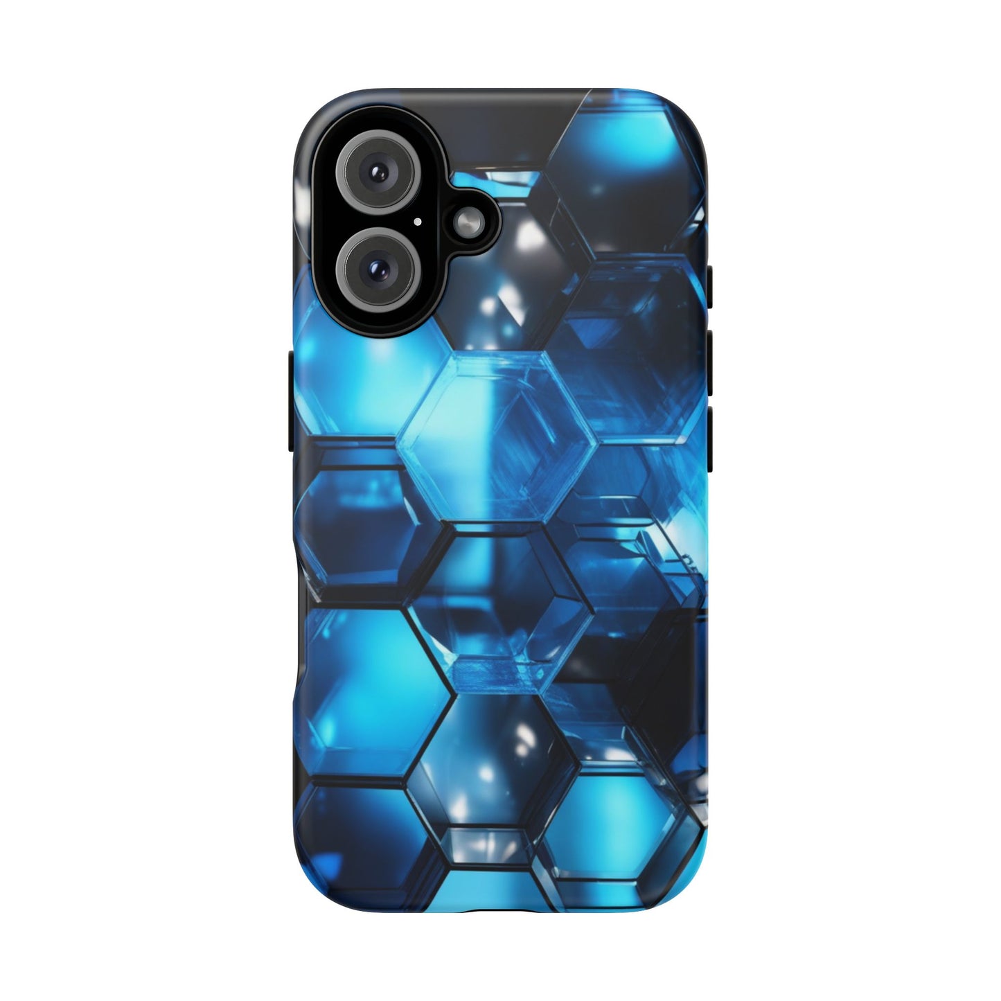 iPhone Tough Case Phone Case for iPhone 14\15\16 – Dual Layer, Matte/Glossy Finish, Wireless Charging Compatible