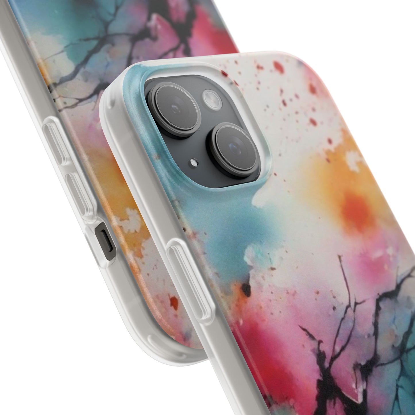 Flexi Clear TPU Case for iPhone 16/15 & Samsung Galaxy S25 – Slim, Lightweight, Wireless Charging Compatible